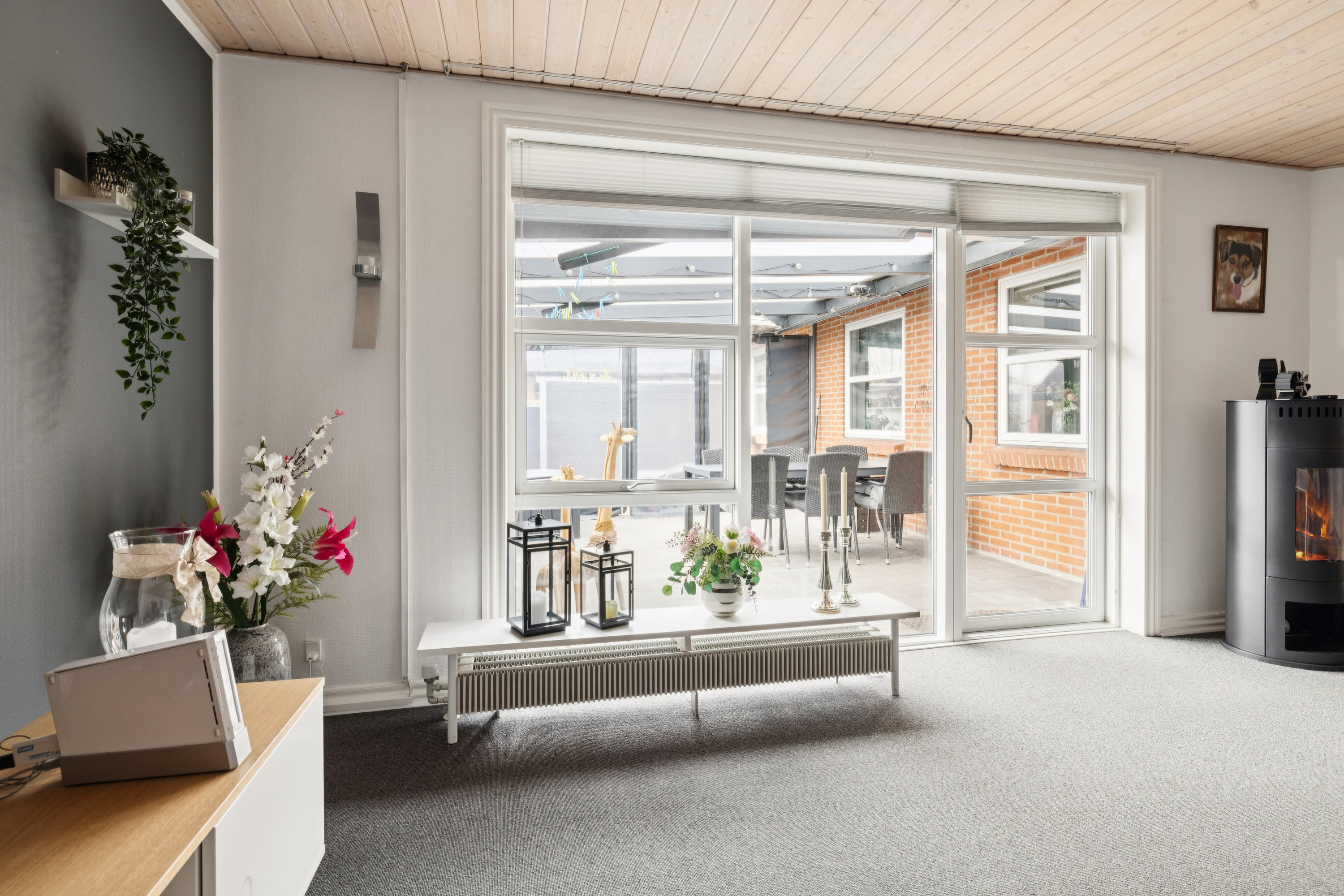 Fremhævet stue billede i fuldskærmstilstand. Billede af Ahornvej 16, 9632 Møldrup