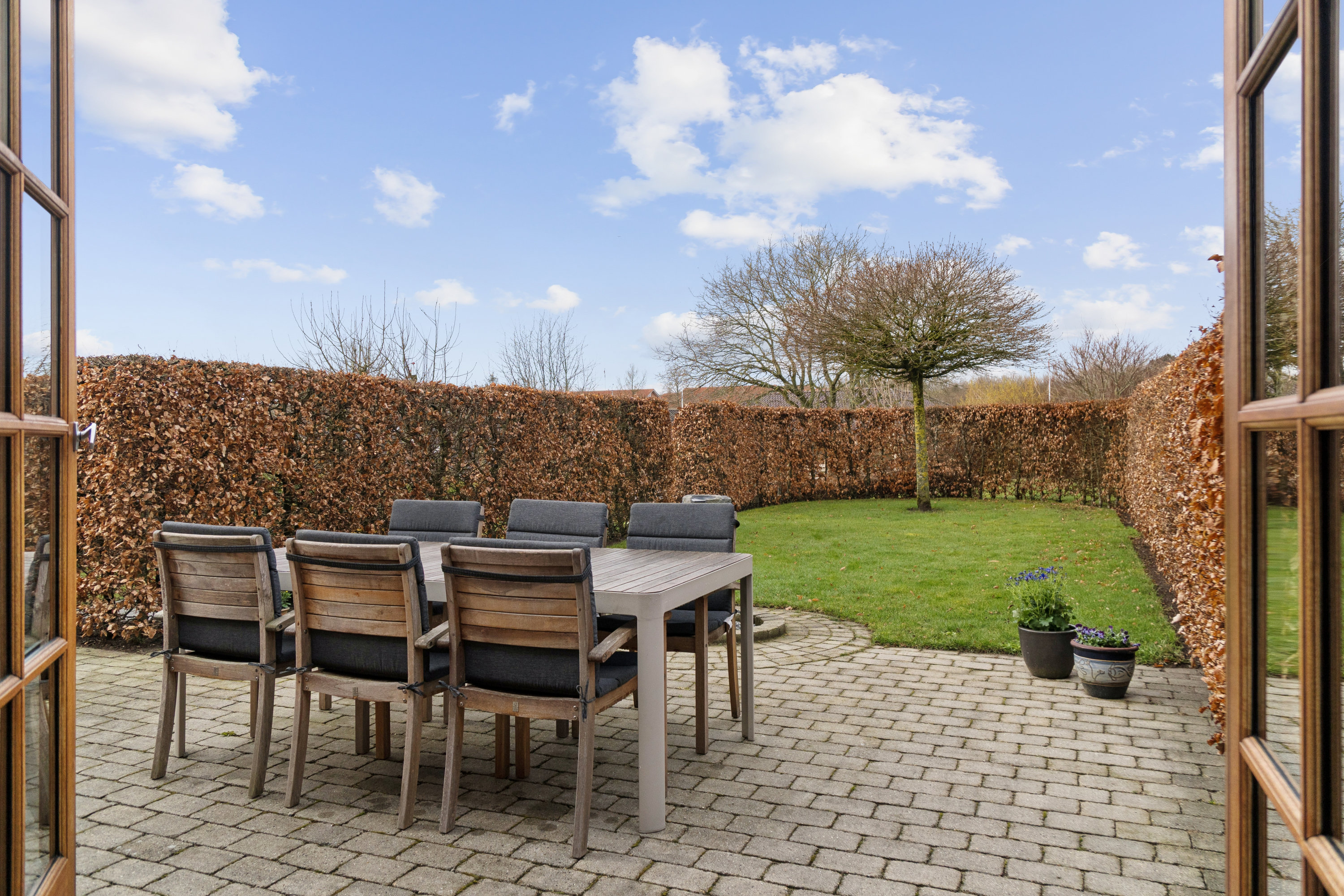 Fremhævet terrasse billede i fuldskærmstilstand. Billede af Tjalfesvej 21, 8800 Viborg