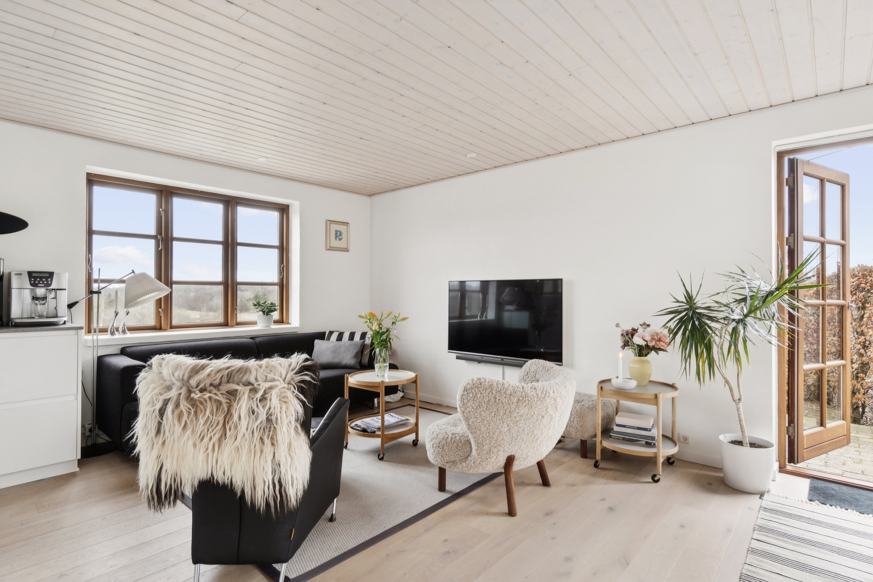 Fremhævet stue billede i fuldskærmstilstand. Billede af Tjalfesvej 21, 8800 Viborg