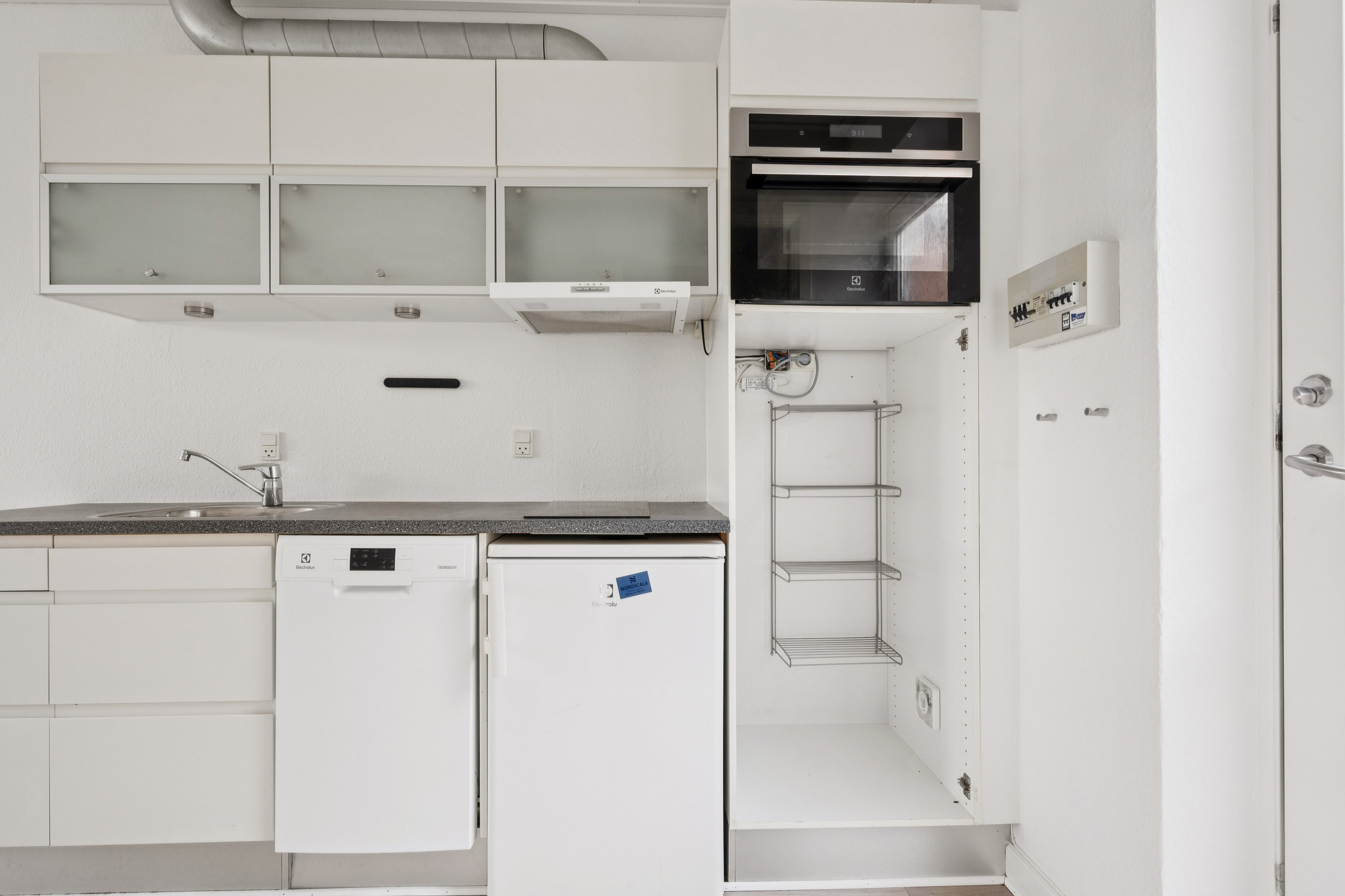 Fremhævet køkken billede i fuldskærmstilstand. Billede af Nørre Allé 42L, 8000 Aarhus C