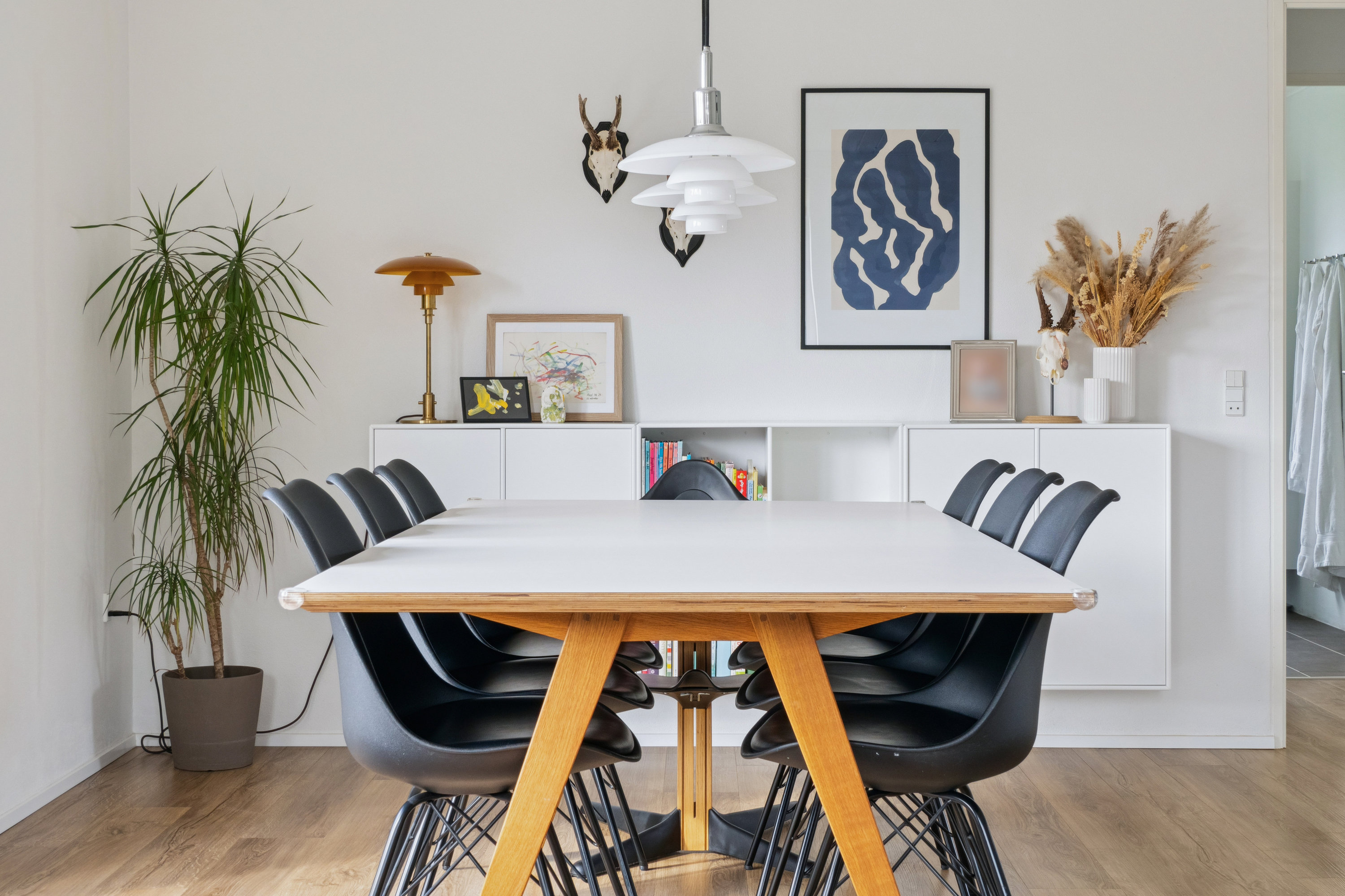 Fremhævet spisestue billede i fuldskærmstilstand. Billede af Skjelholmvej 26, 7900 Nykøbing M