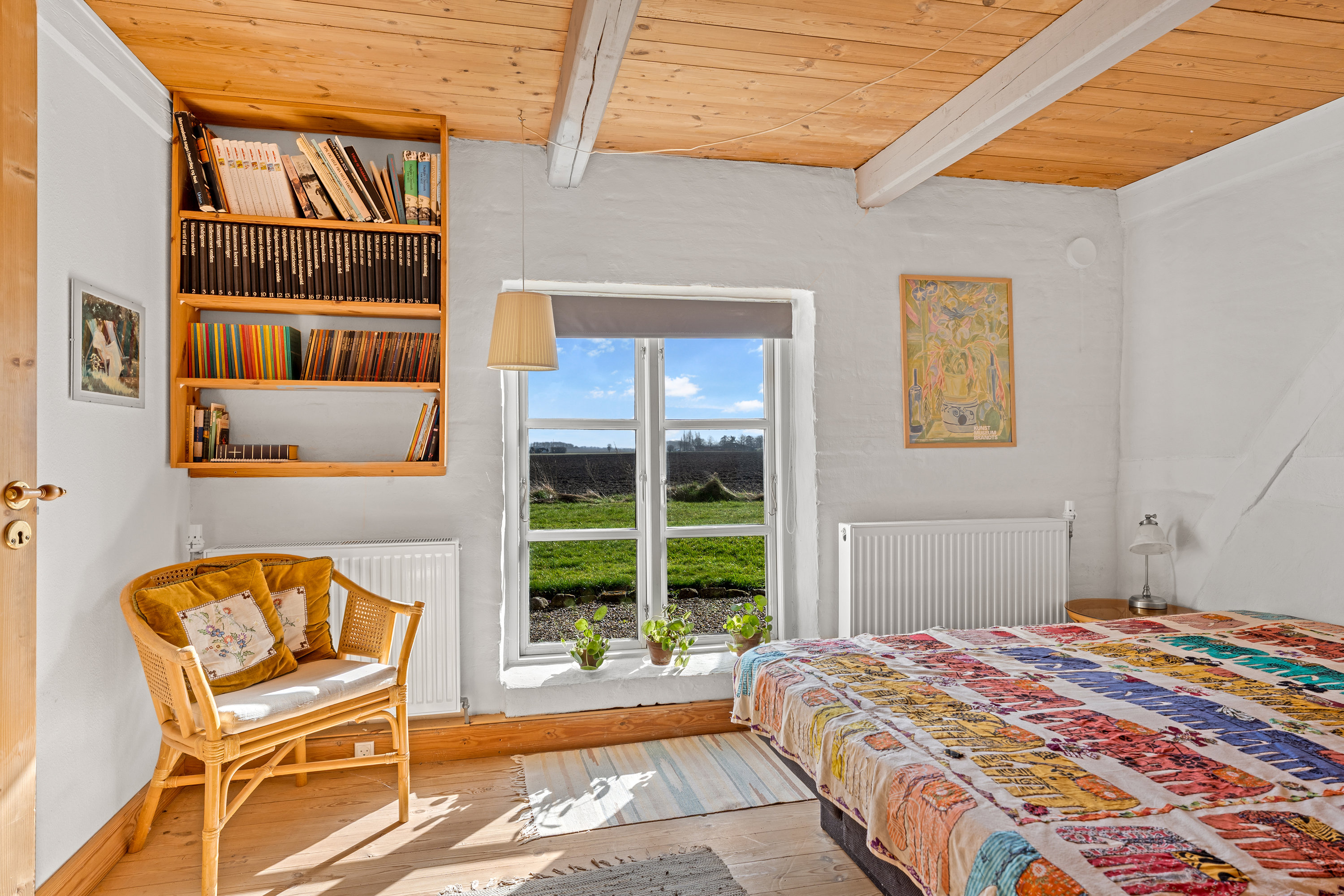 Fremhævet soveværelse billede i fuldskærmstilstand. Billede af Bursøvej 11, Bursø, 4930 Maribo