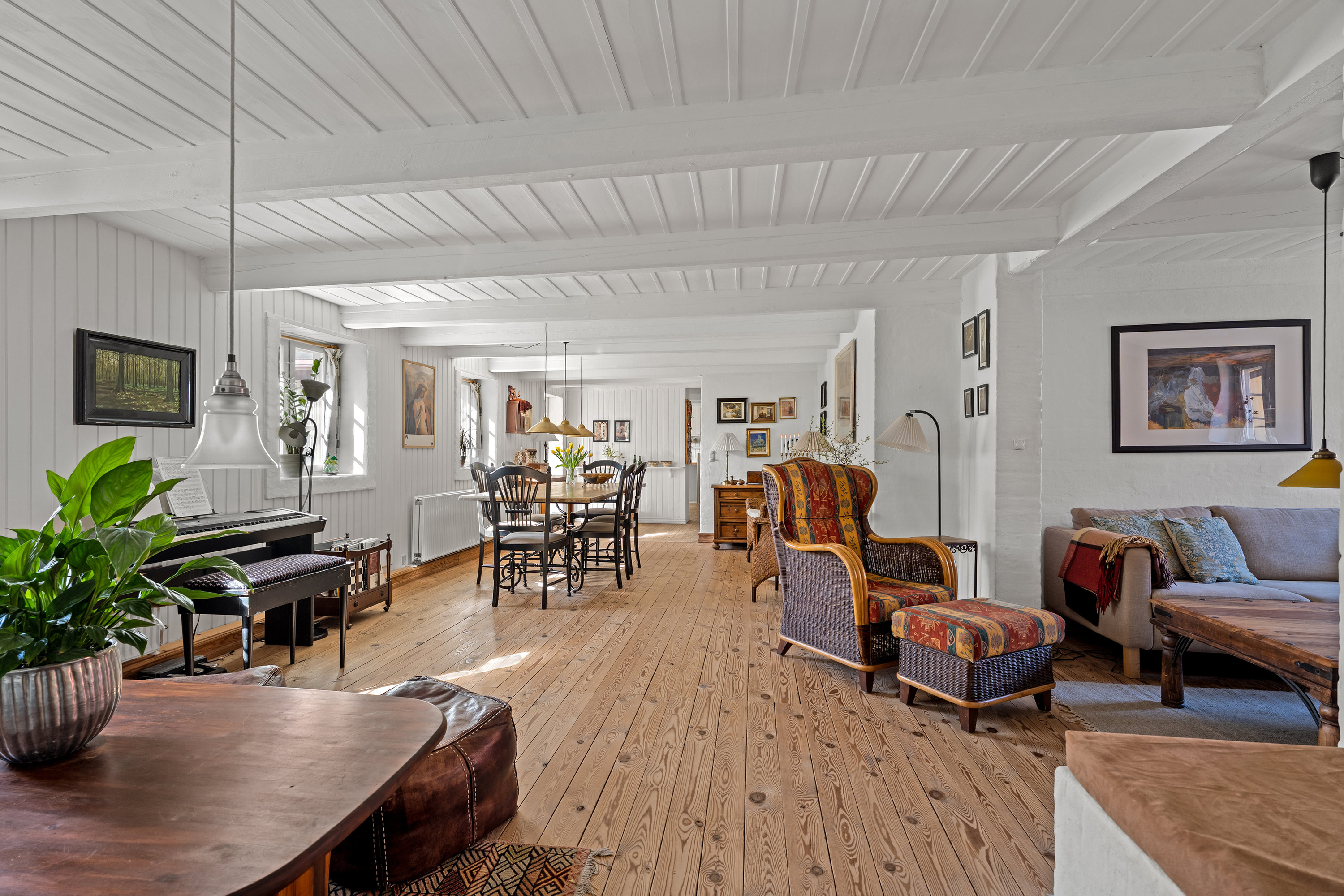 Fremhævet stue billede i fuldskærmstilstand. Billede af Bursøvej 11, Bursø, 4930 Maribo