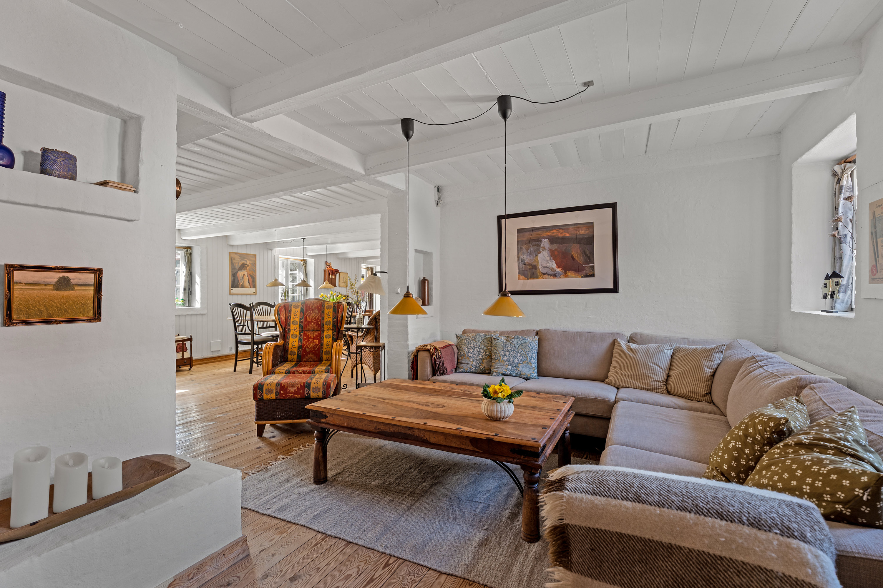 Fremhævet stue billede i fuldskærmstilstand. Billede af Bursøvej 11, Bursø, 4930 Maribo