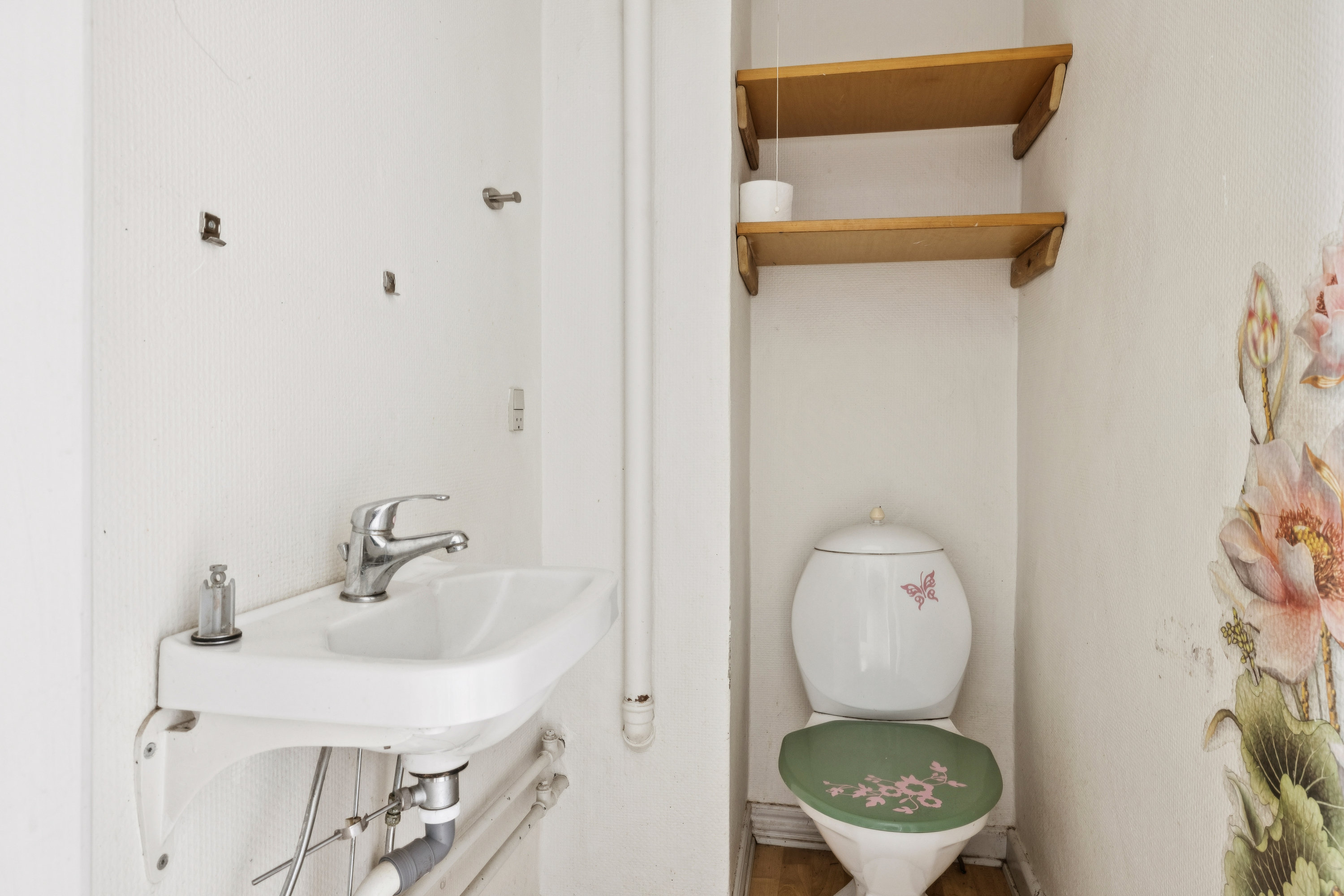 Fremhævet badeværelse billede i fuldskærmstilstand. Billede af Randersvej 14A+B, Hammershøj, 8830 Tjele