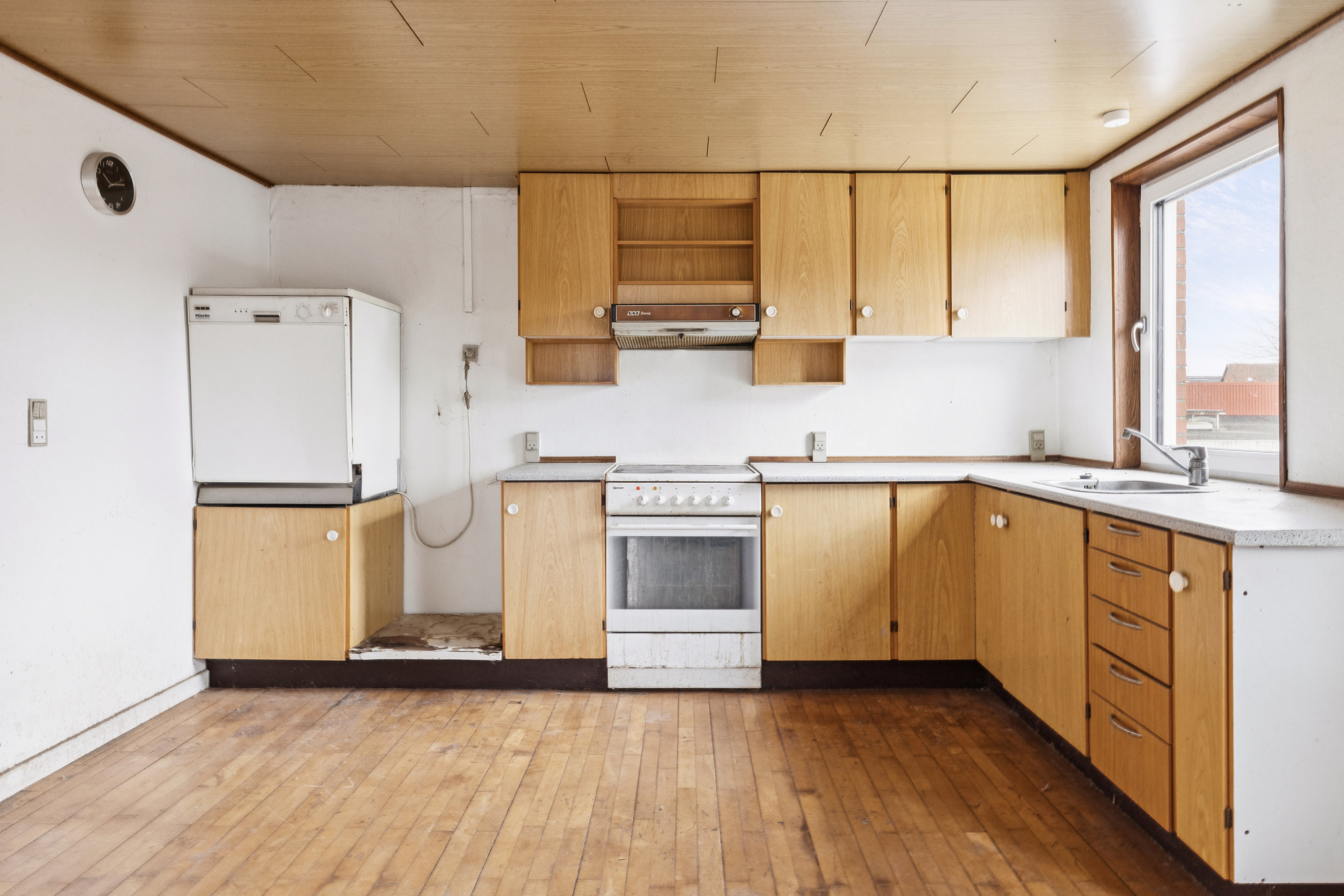 Fremhævet køkken billede i fuldskærmstilstand. Billede af Randersvej 14A+B, Hammershøj, 8830 Tjele