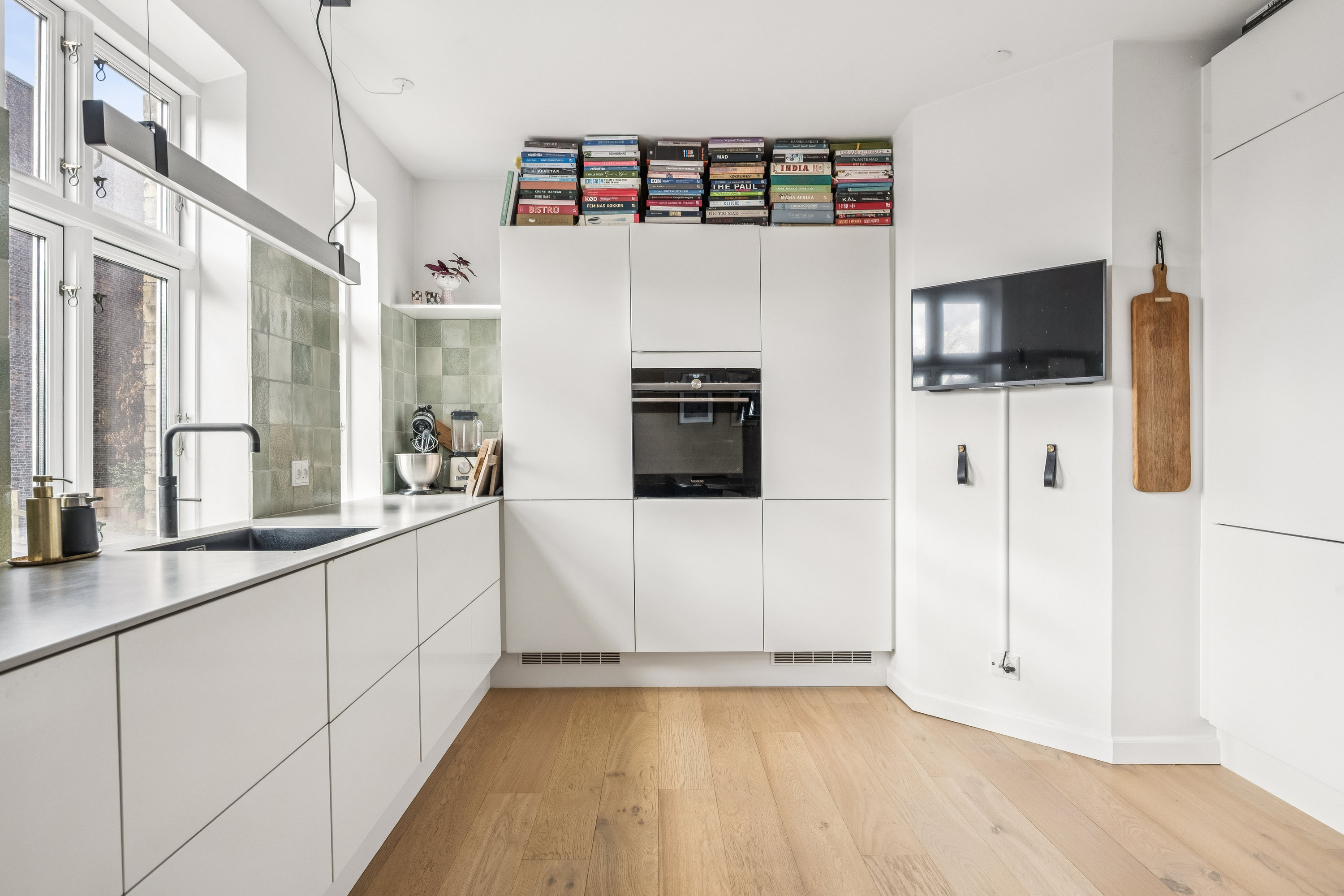 Fremhævet køkken billede i fuldskærmstilstand. Billede af Samsøgade 85, 8000 Aarhus C