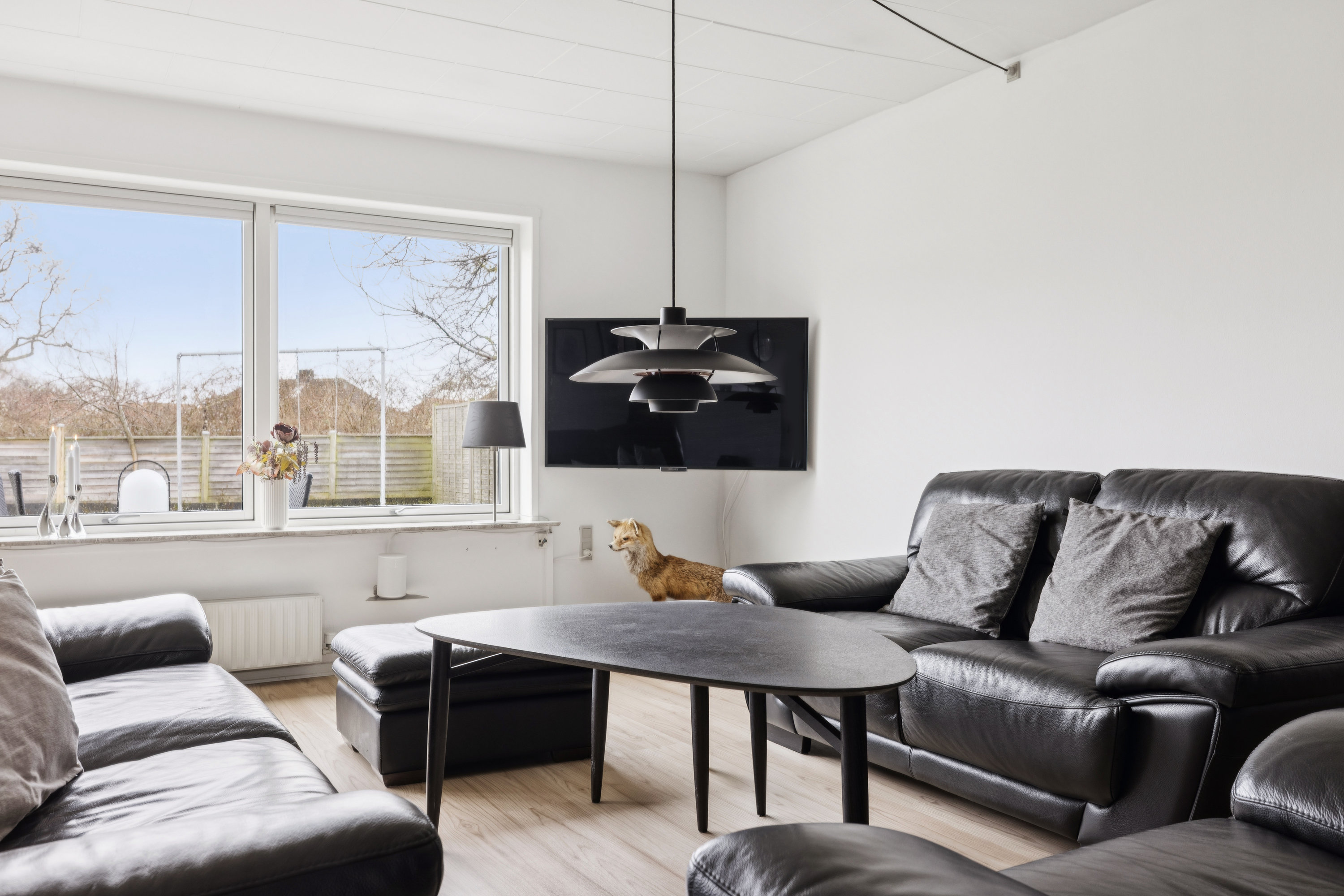 Fremhævet stue billede i fuldskærmstilstand. Billede af Baronvej 4, 5610 Assens