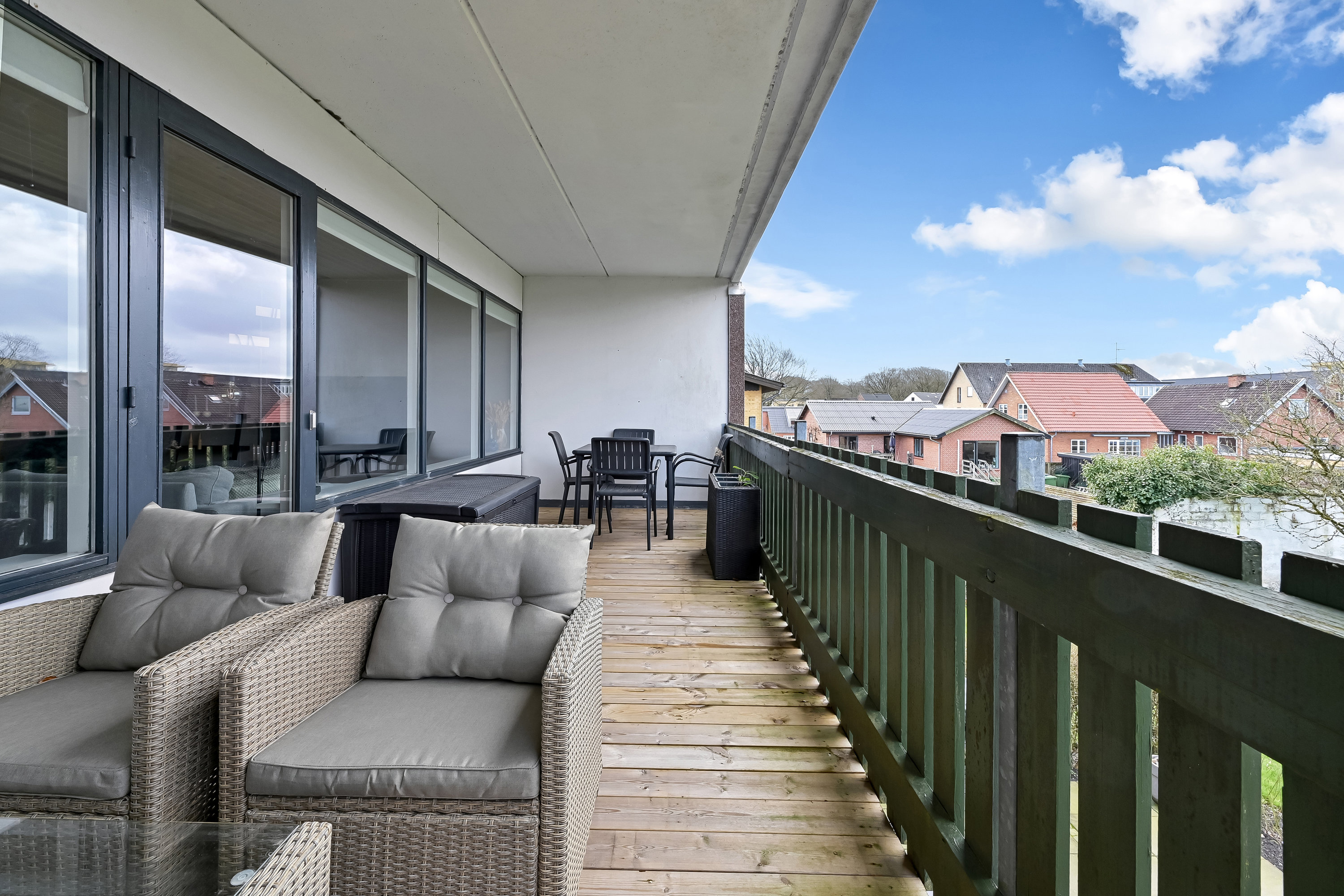 Fremhævet altan billede i fuldskærmstilstand. Billede af Odinsgade 5A, 1., 7400 Herning