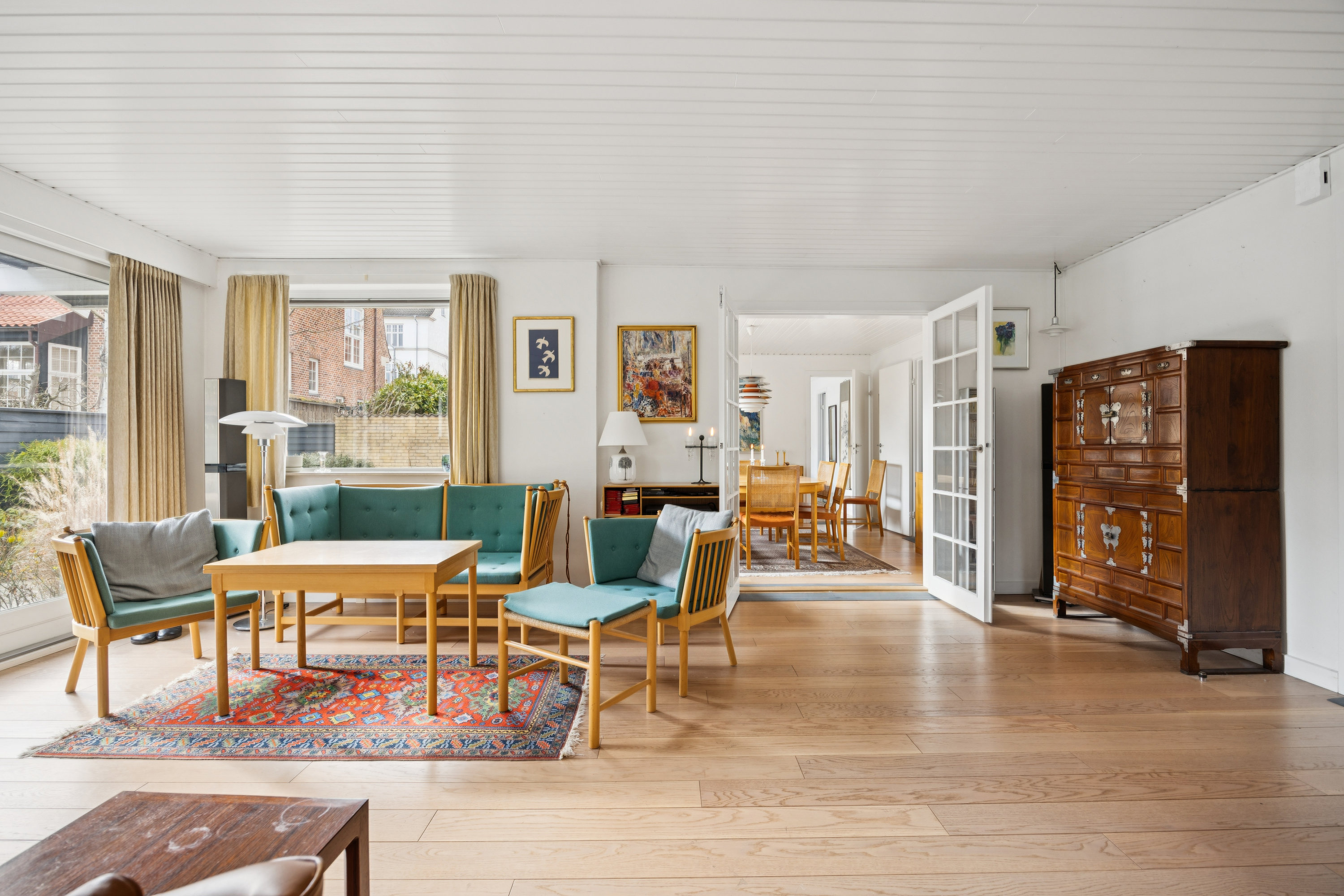 Fremhævet stue billede i fuldskærmstilstand. Billede af Drosselvej 62B, 2000 Frederiksberg