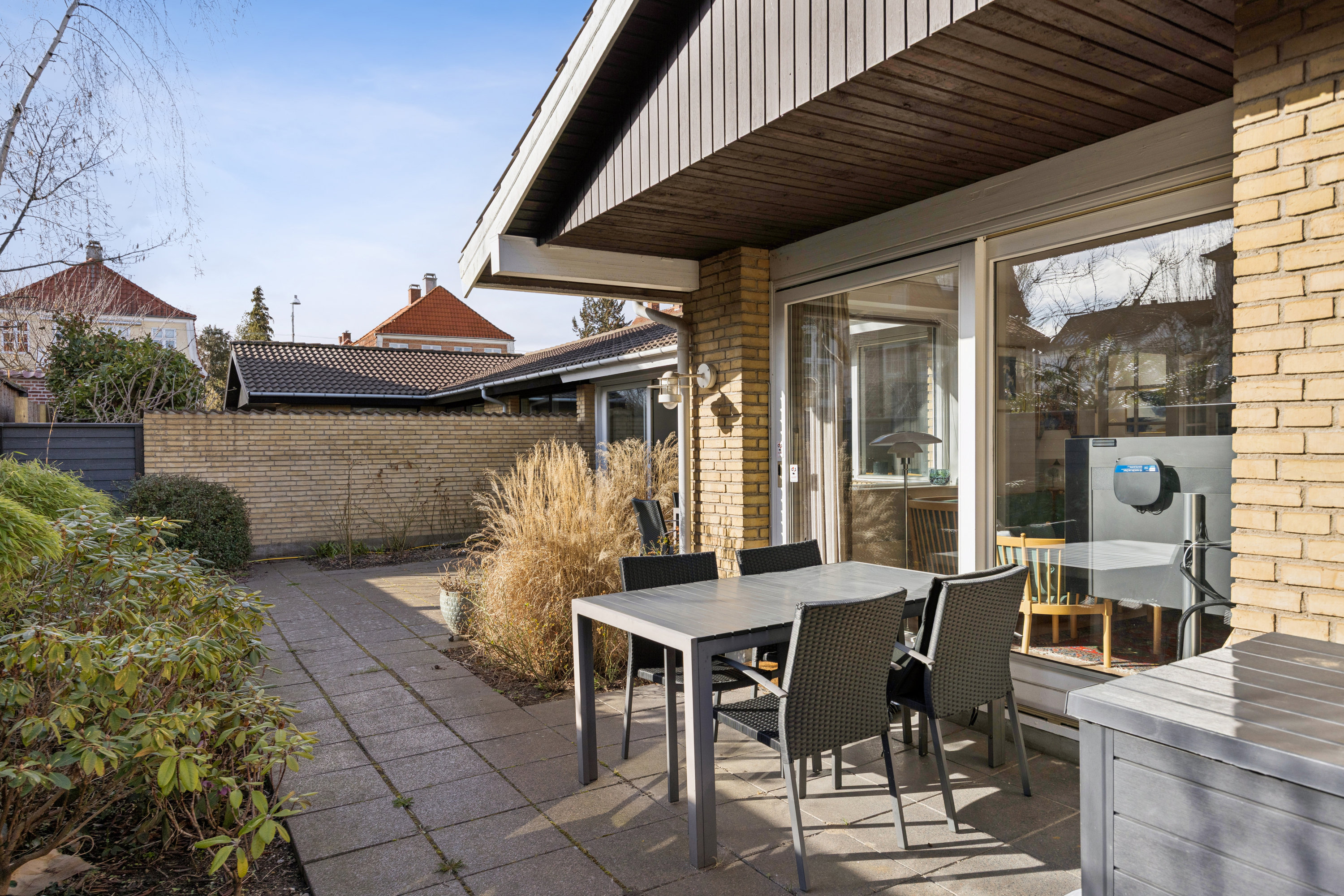 Fremhævet terrasse billede i fuldskærmstilstand. Billede af Drosselvej 62B, 2000 Frederiksberg