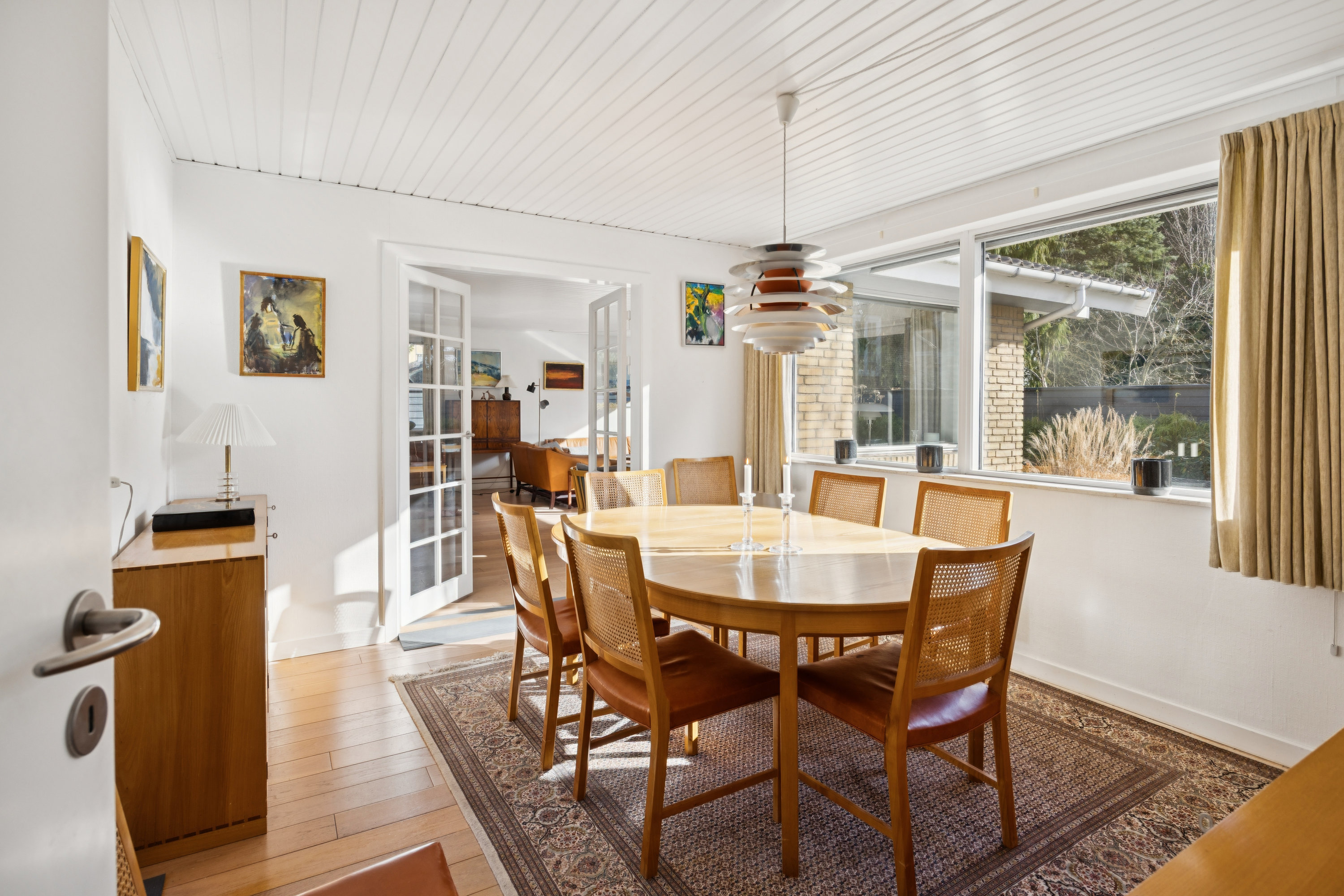 Fremhævet spisestue billede i fuldskærmstilstand. Billede af Drosselvej 62B, 2000 Frederiksberg