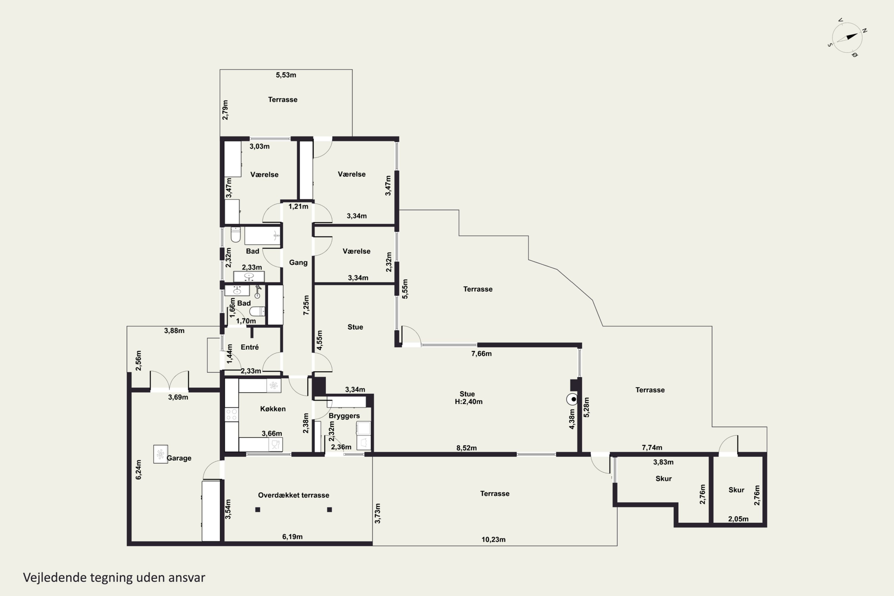 Plantegninger billede af Drosselvænget 5, 4700 Næstved