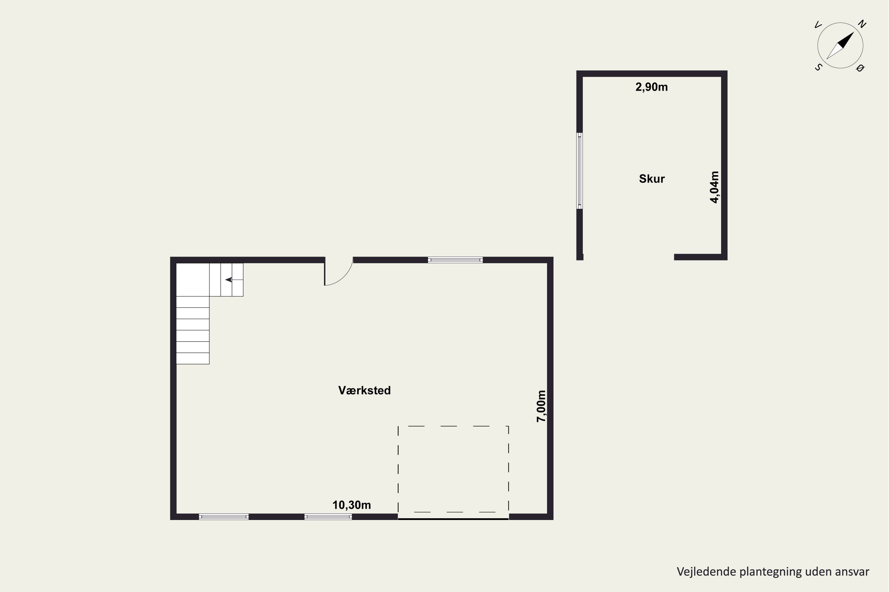 Plantegninger billede af Møgelvangsvej 17, Dalbyover, 8970 Havndal