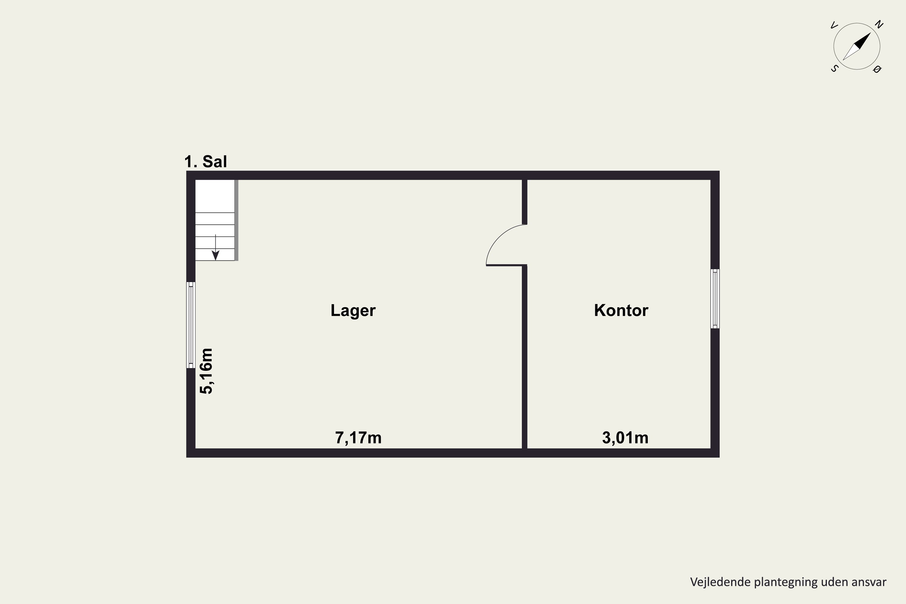Plantegninger billede af Møgelvangsvej 17, Dalbyover, 8970 Havndal