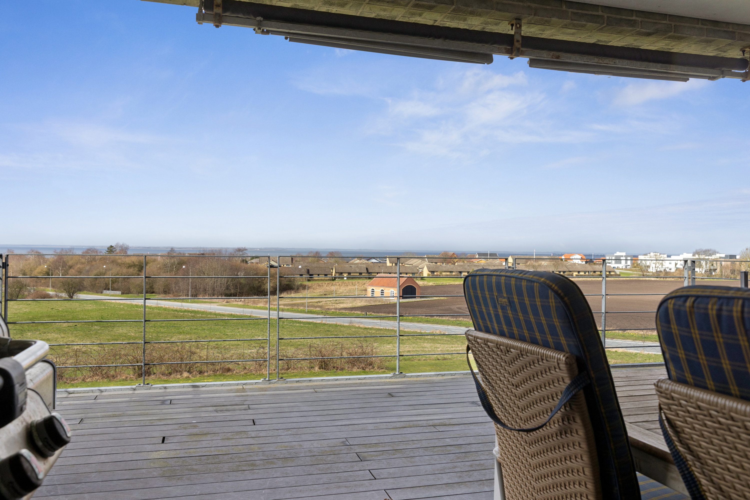 Fremhævet terrasse billede i fuldskærmstilstand. Billede af Niels Kjærbyes Vej 11, 5610 Assens