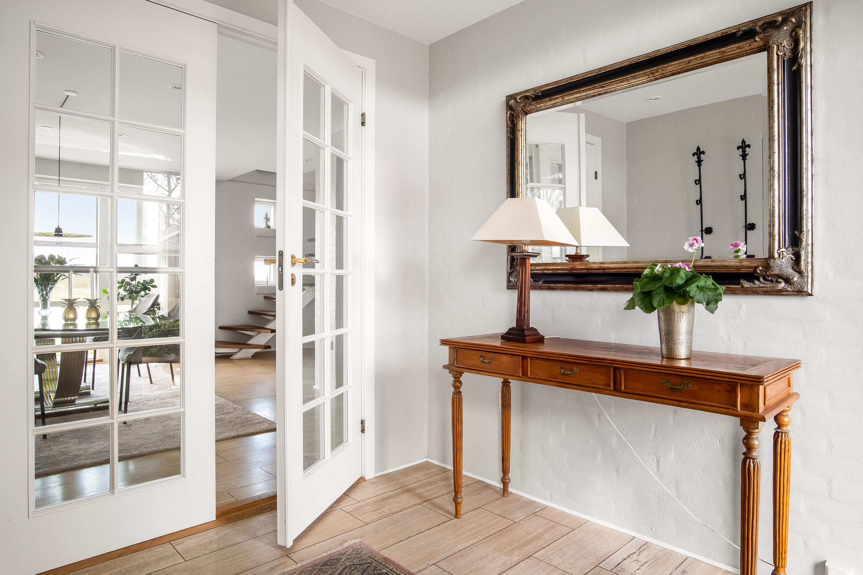 Fremhævet hall billede i fuldskærmstilstand. Billede af Vindelevvej 8, Bjert, 7830 Vinderup