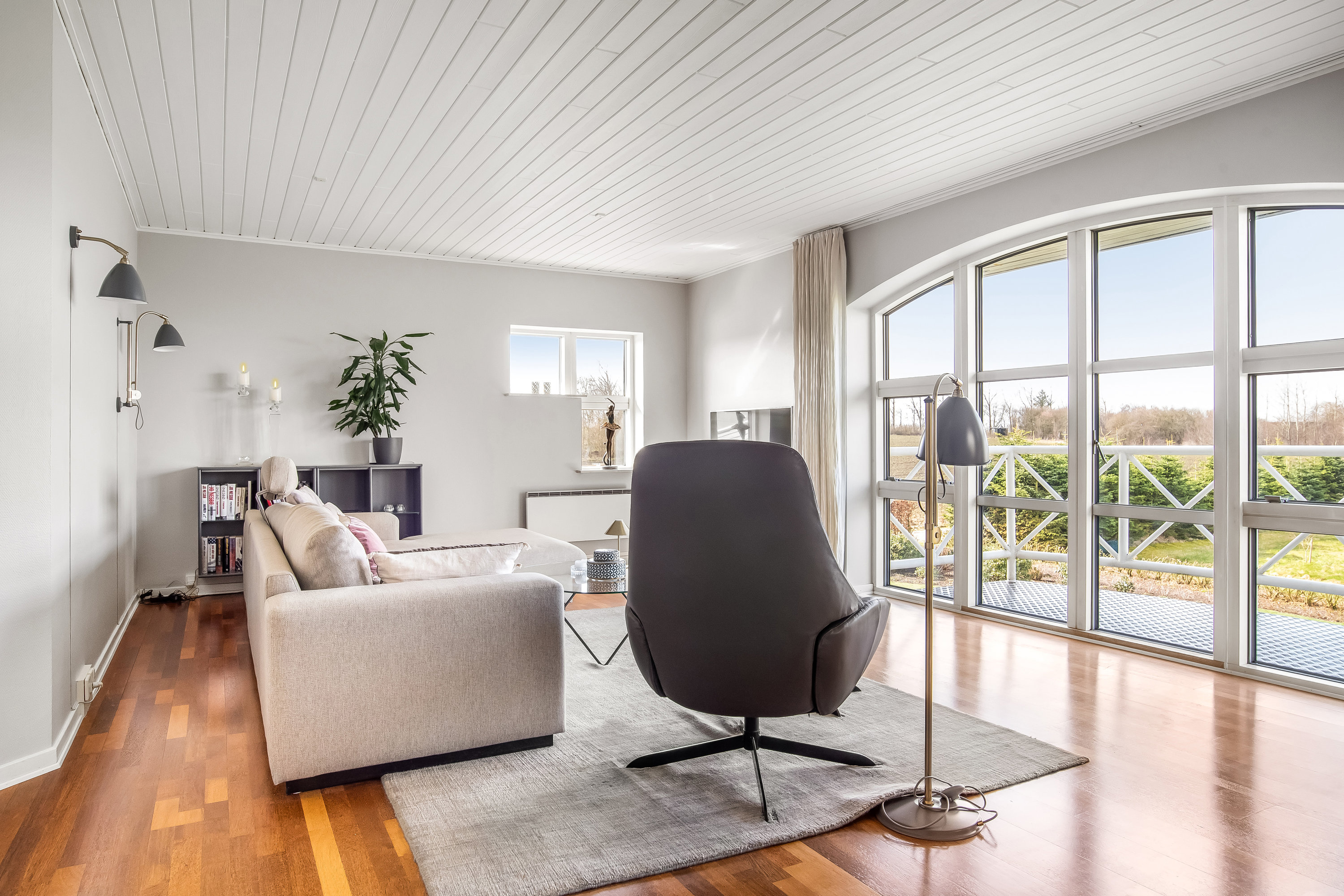 Fremhævet stue billede i fuldskærmstilstand. Billede af Vindelevvej 8, Bjert, 7830 Vinderup