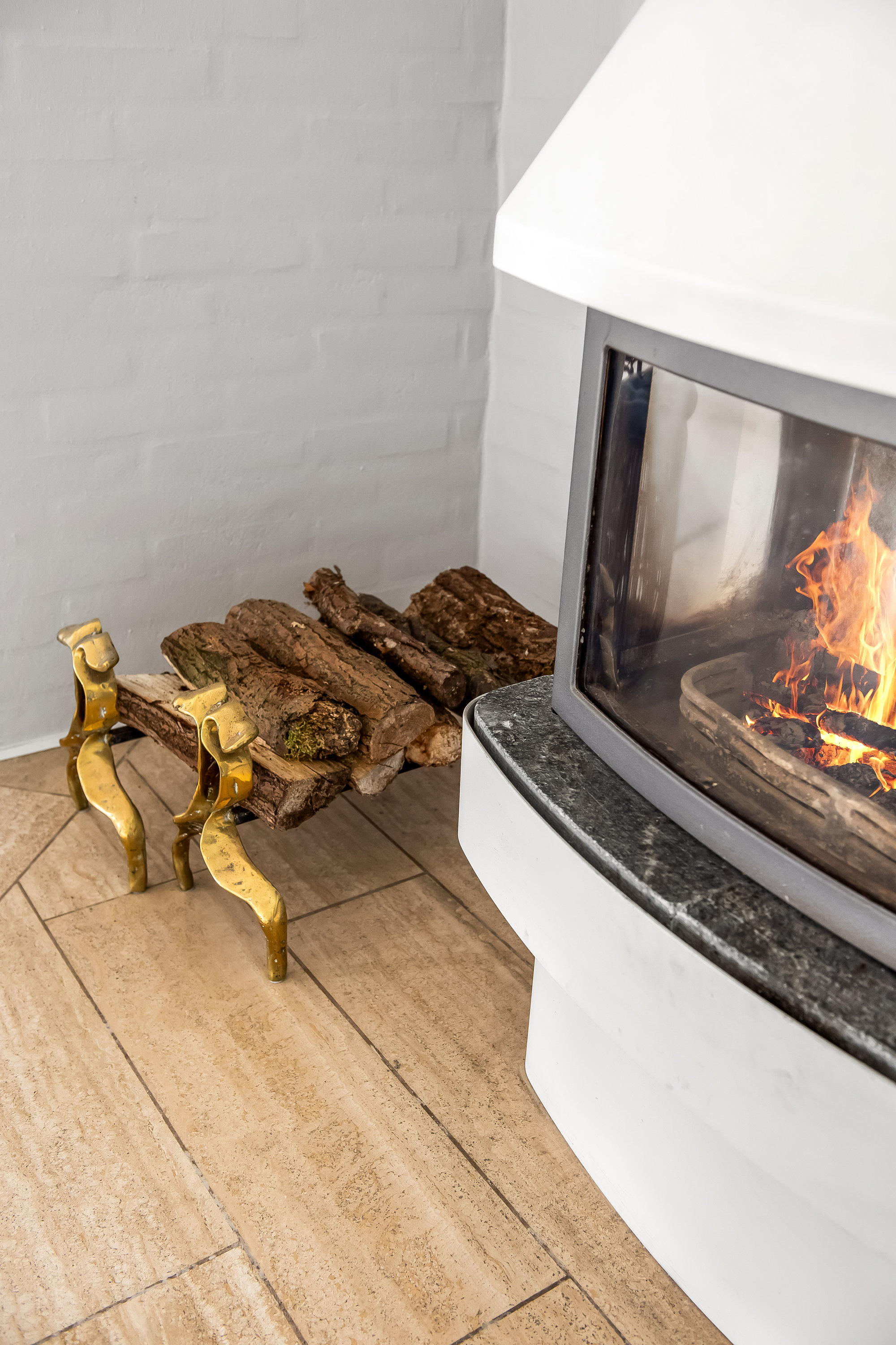 Fremhævet brændeovn billede i fuldskærmstilstand. Billede af Vindelevvej 8, Bjert, 7830 Vinderup