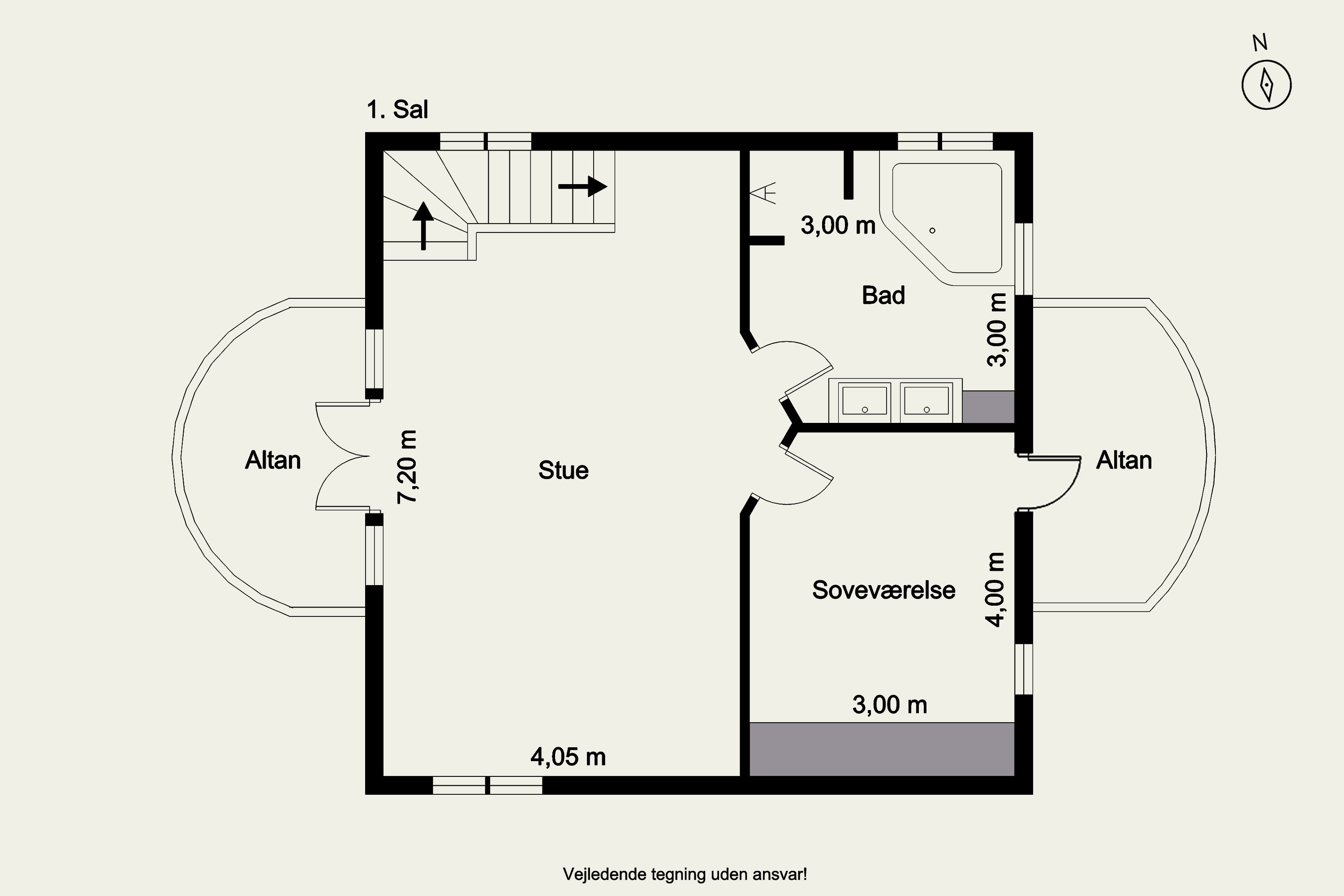 Plantegninger billede af Vindelevvej 8, Bjert, 7830 Vinderup