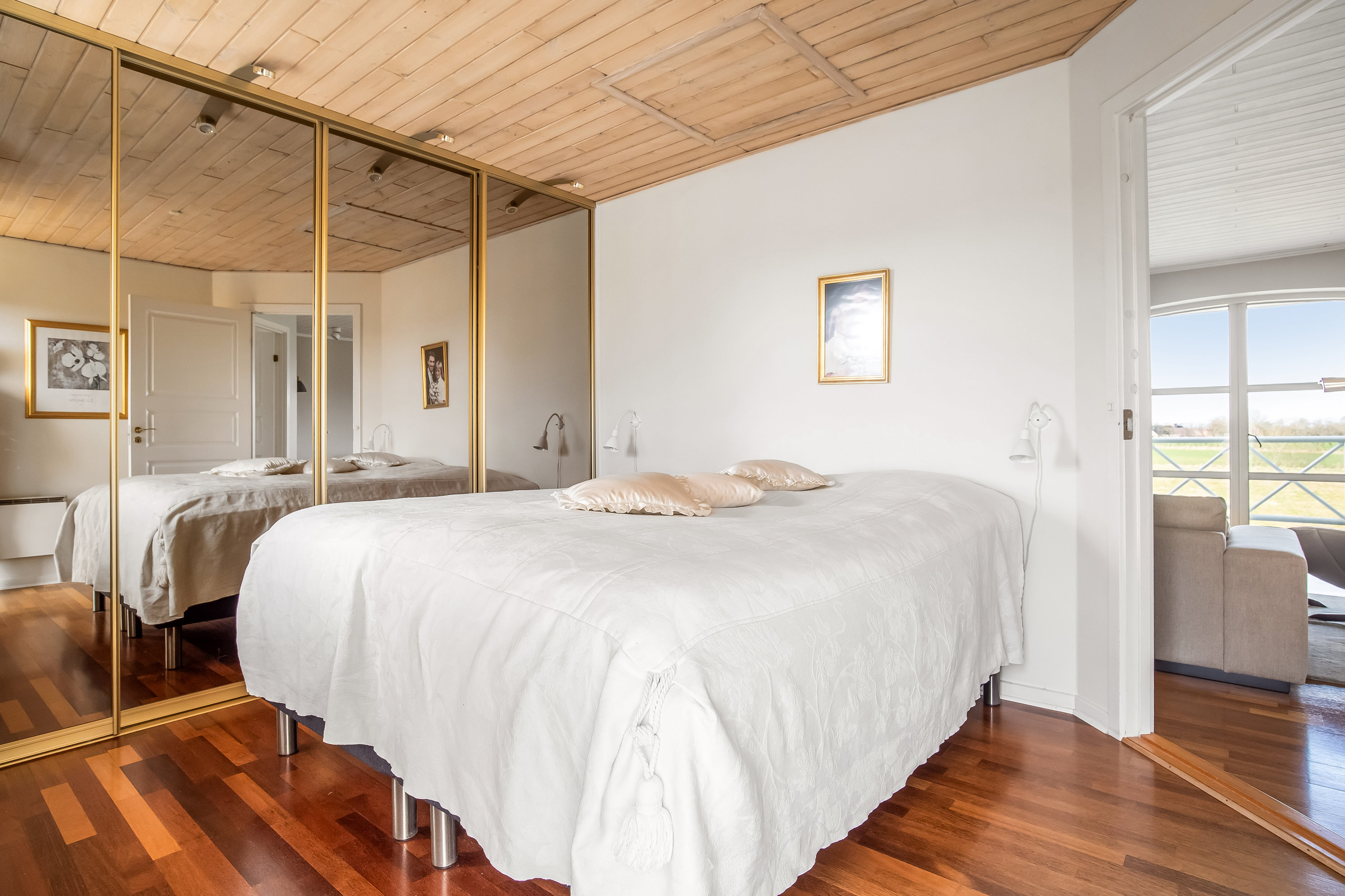 Fremhævet soveværelse billede i fuldskærmstilstand. Billede af Vindelevvej 8, Bjert, 7830 Vinderup