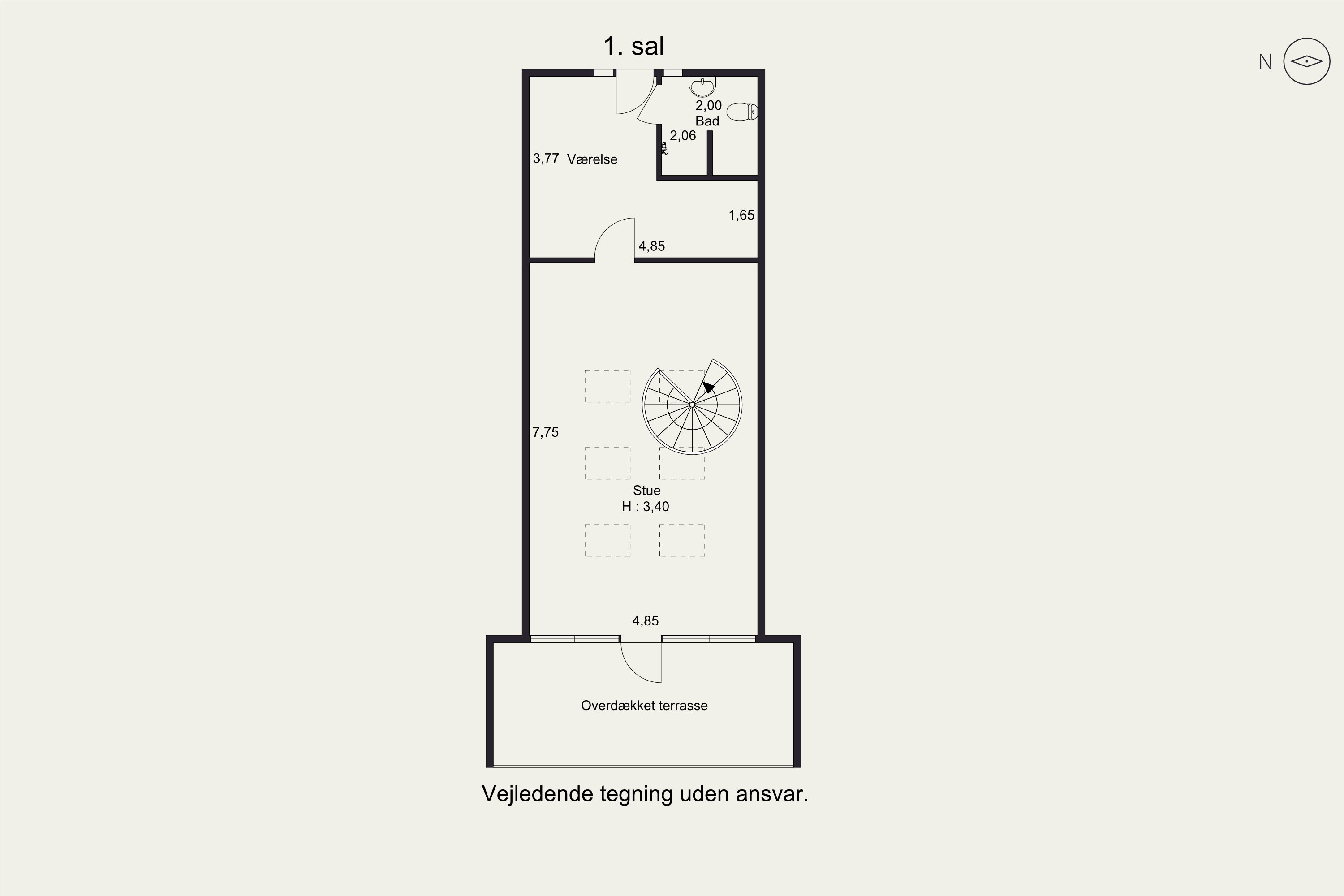 Plantegninger billede af Byagervej 31, 6650 Brørup