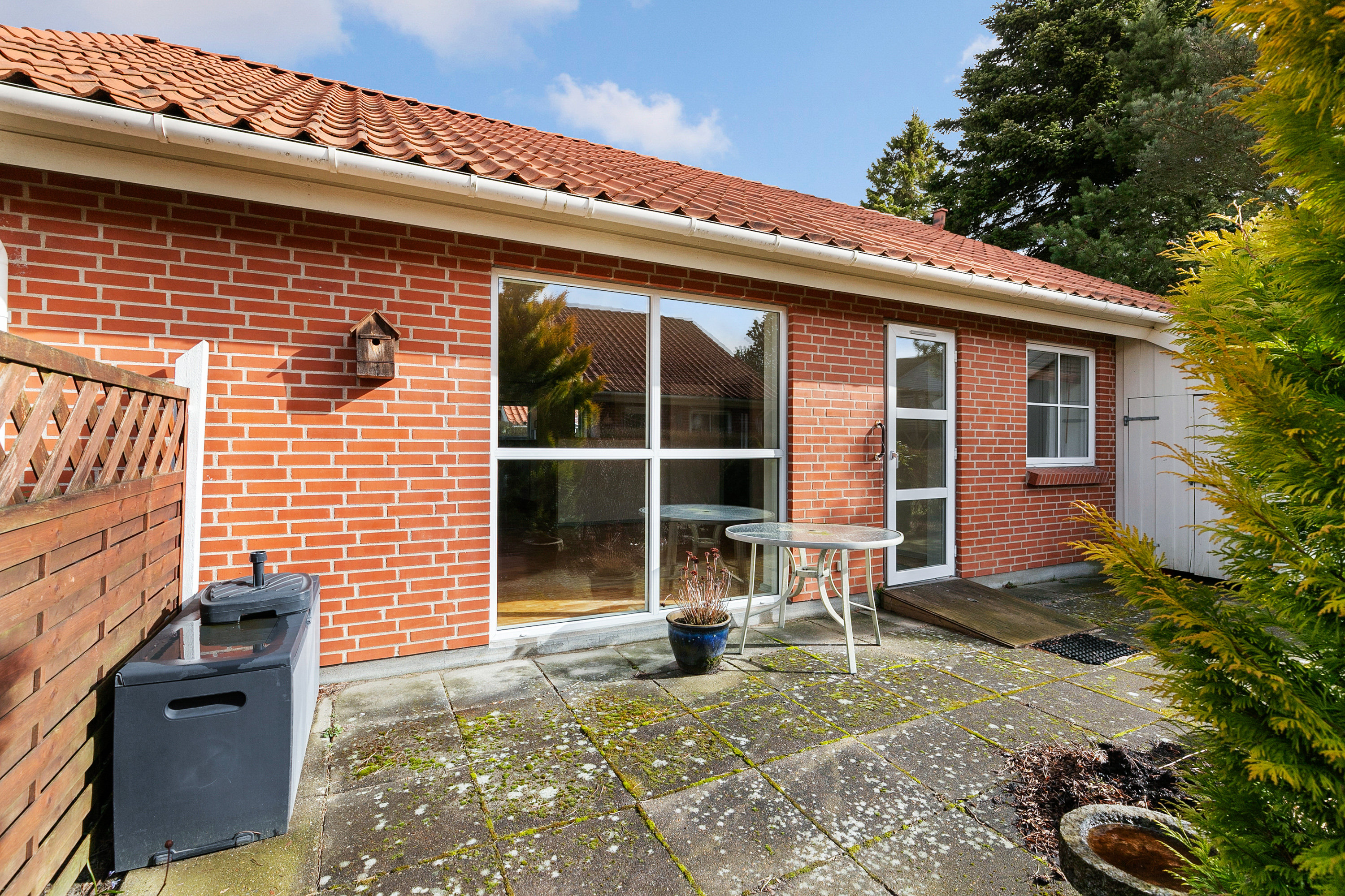 Fremhævet terrasse billede i fuldskærmstilstand. Billede af Åbredden 15, 9700 Brønderslev