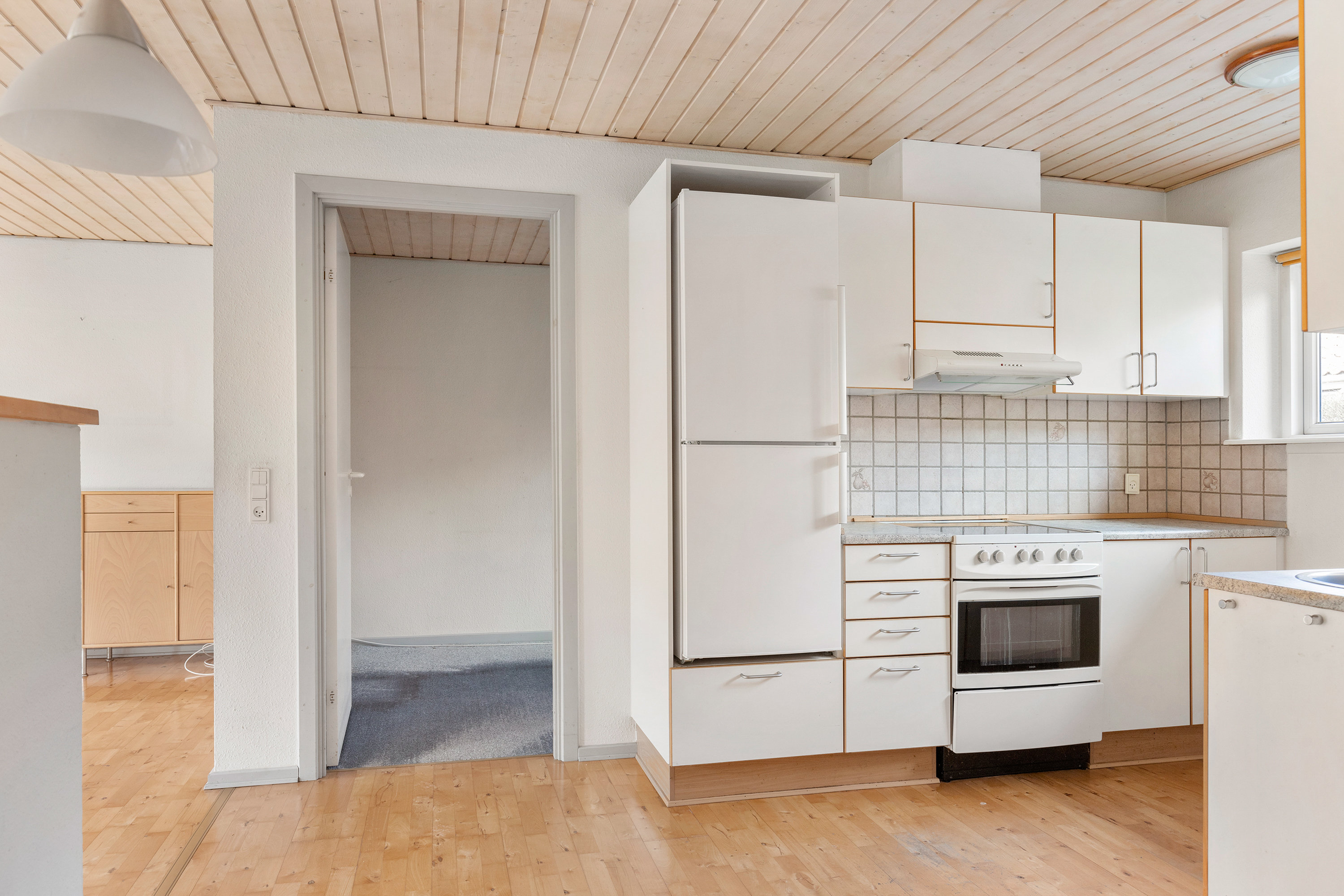 Fremhævet køkken billede i fuldskærmstilstand. Billede af Åbredden 15, 9700 Brønderslev