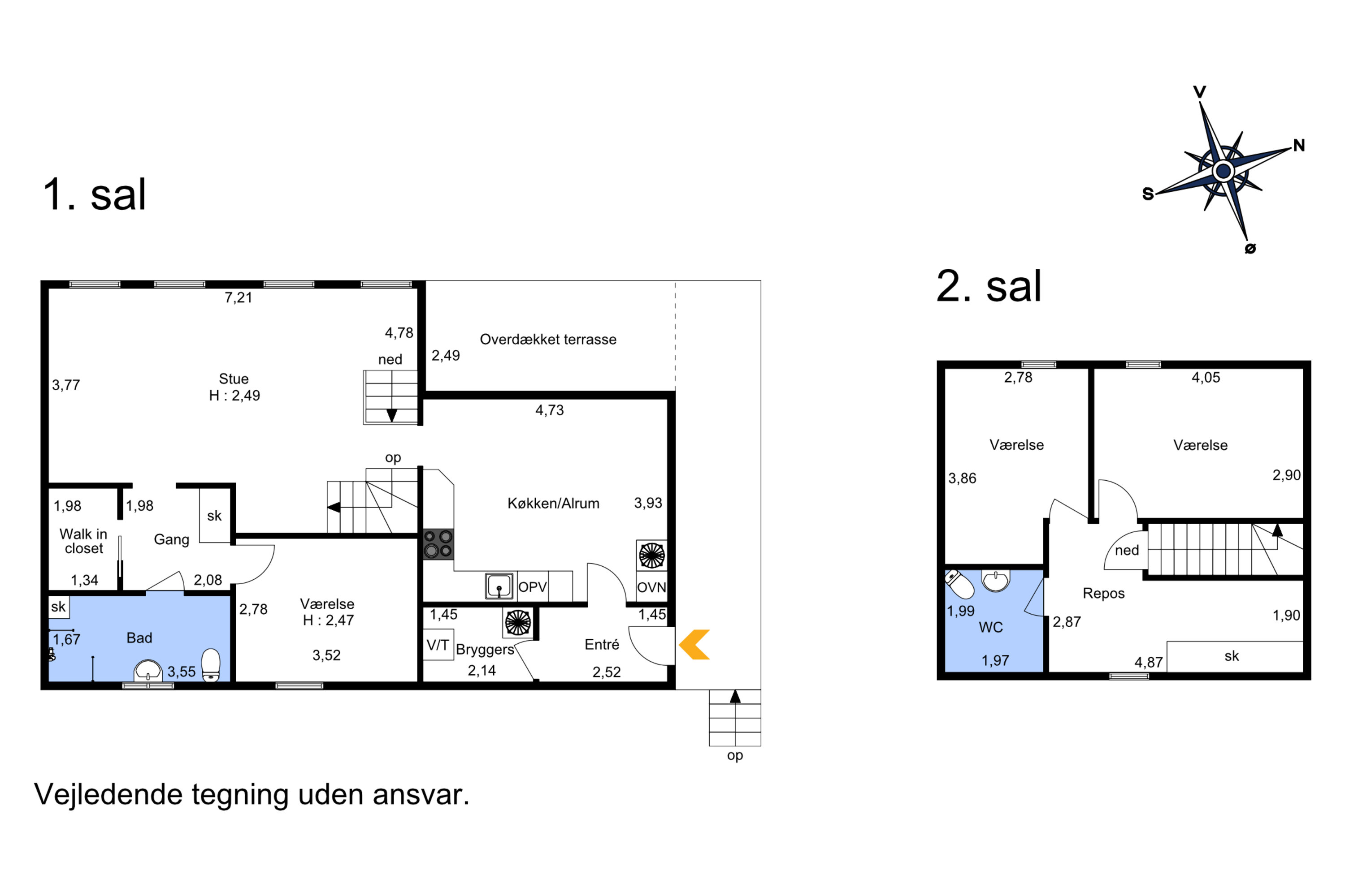 Plantegninger billede af Nordbanevej 7, 1., 7800 Skive