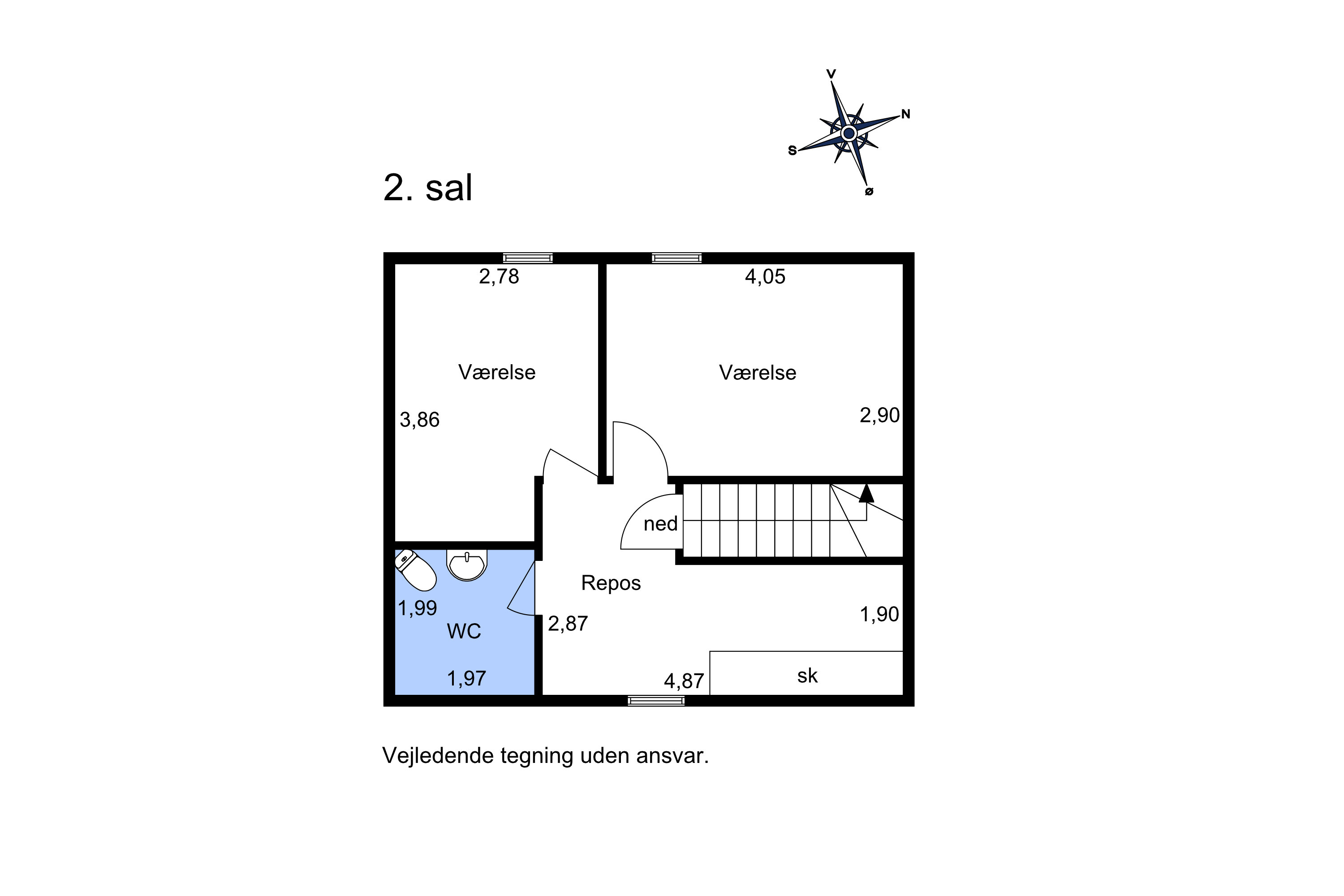 Plantegninger billede af Nordbanevej 7, 1., 7800 Skive