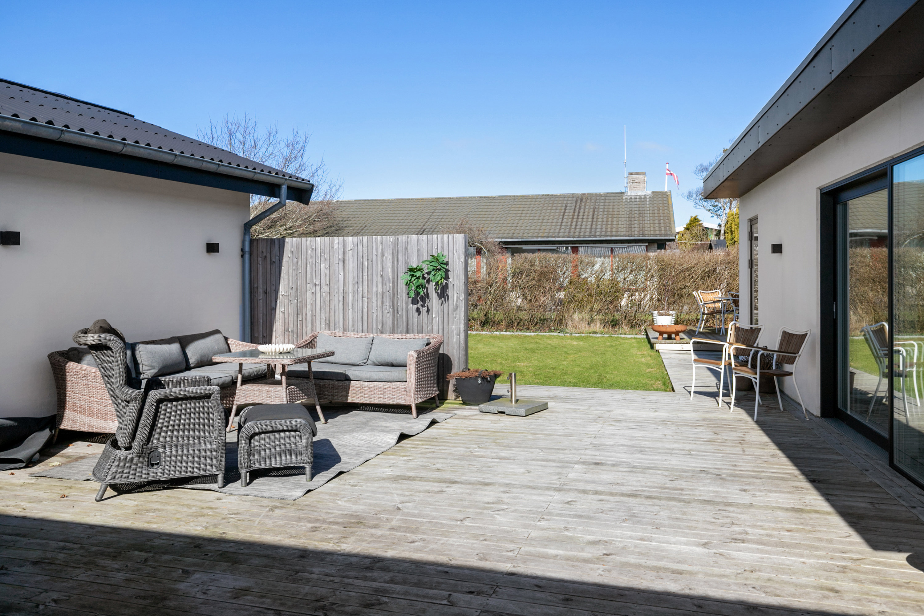 Fremhævet terrasse billede i fuldskærmstilstand. Billede af Skipper Clements Vej 24, 9440 Aabybro