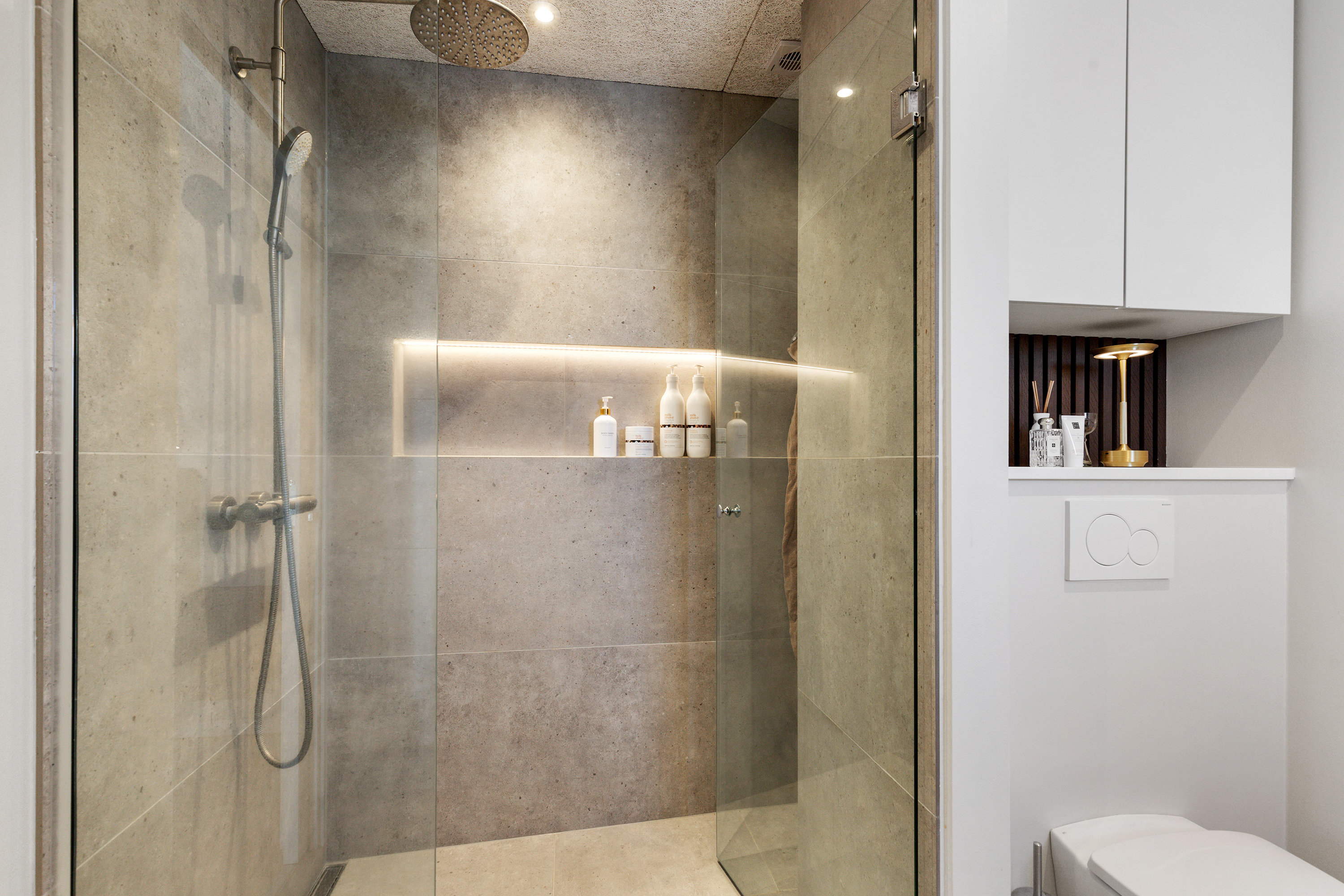 Fremhævet badeværelse billede i fuldskærmstilstand. Billede af Skipper Clements Vej 24, 9440 Aabybro