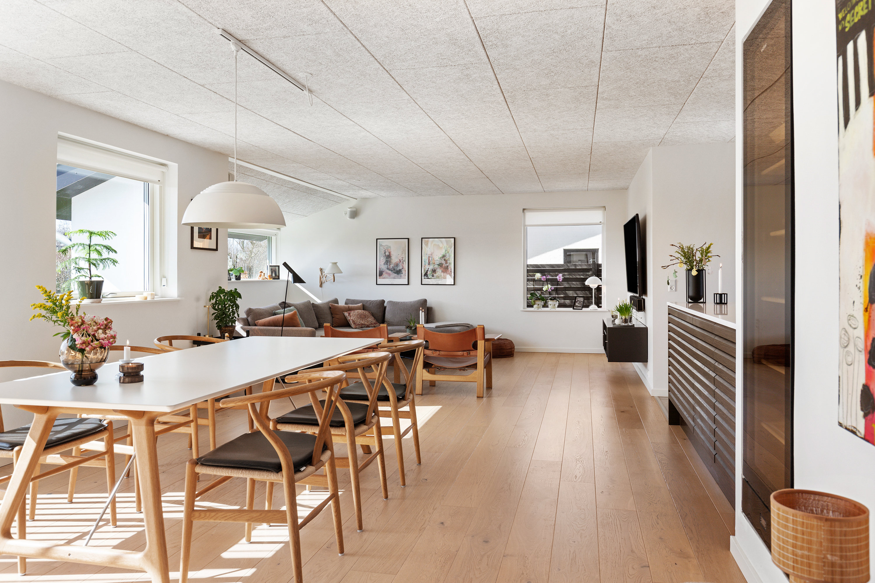 Fremhævet stue billede i fuldskærmstilstand. Billede af Skipper Clements Vej 24, 9440 Aabybro