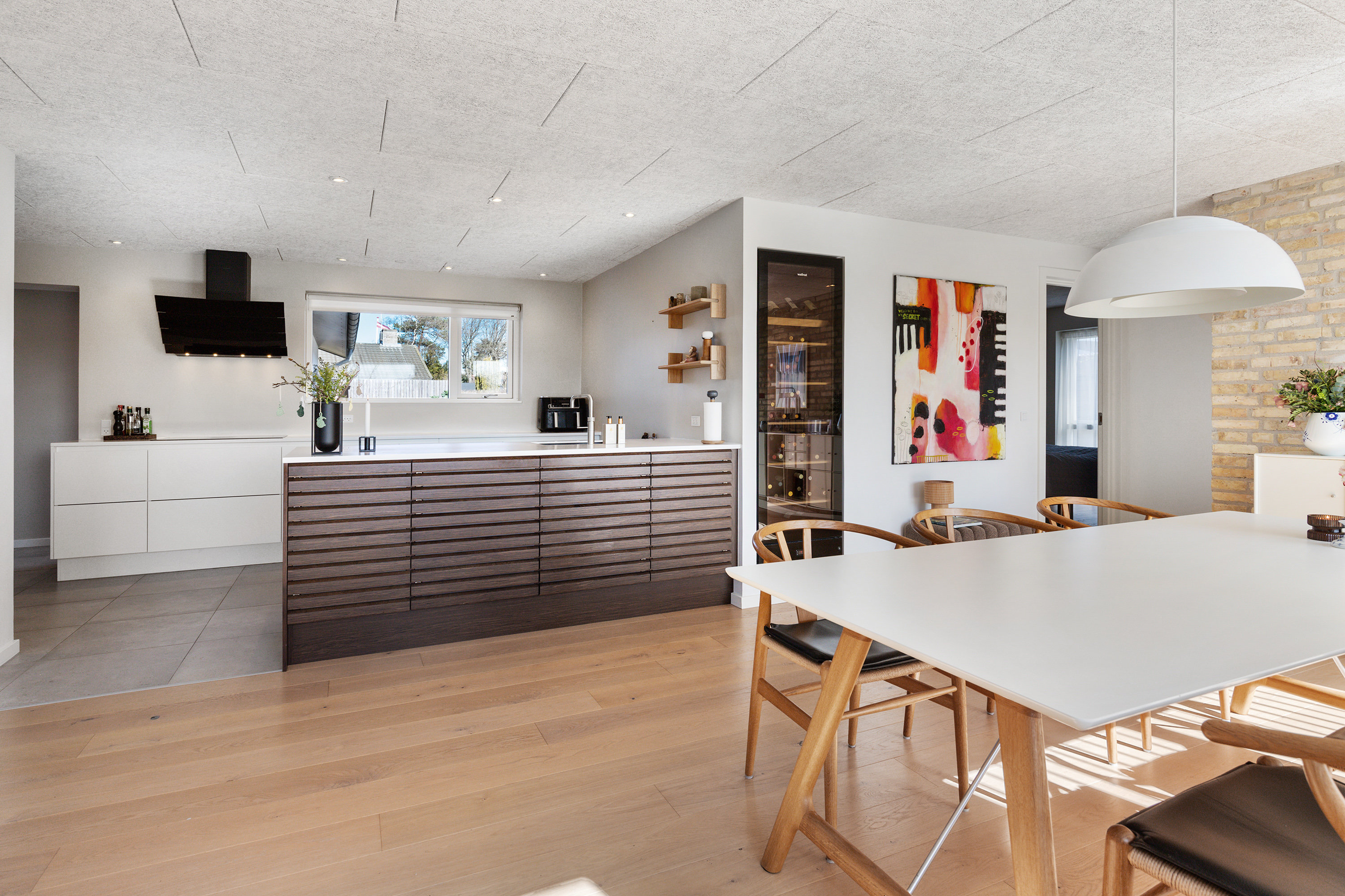 Fremhævet køkken alrum billede i fuldskærmstilstand. Billede af Skipper Clements Vej 24, 9440 Aabybro