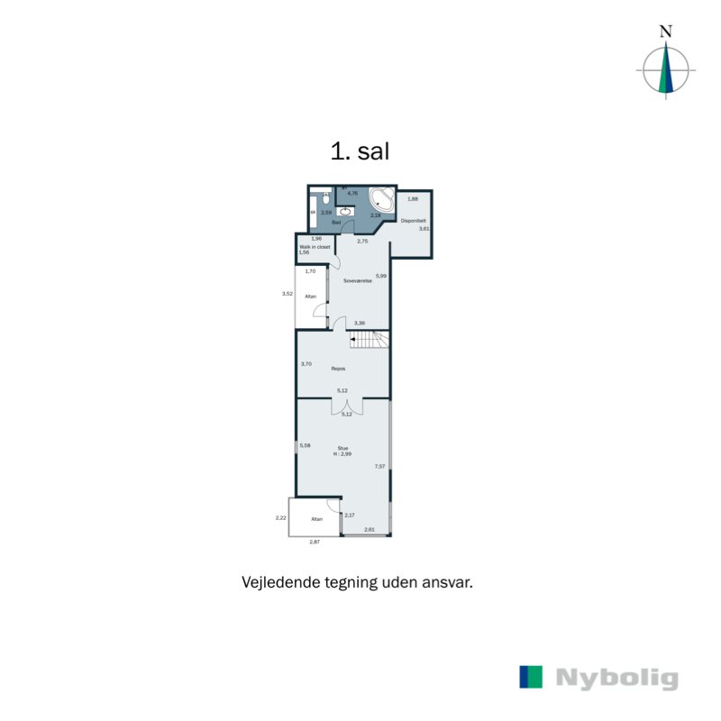 Plantegninger billede af Rønhøjs Ager 15, 8300 Odder