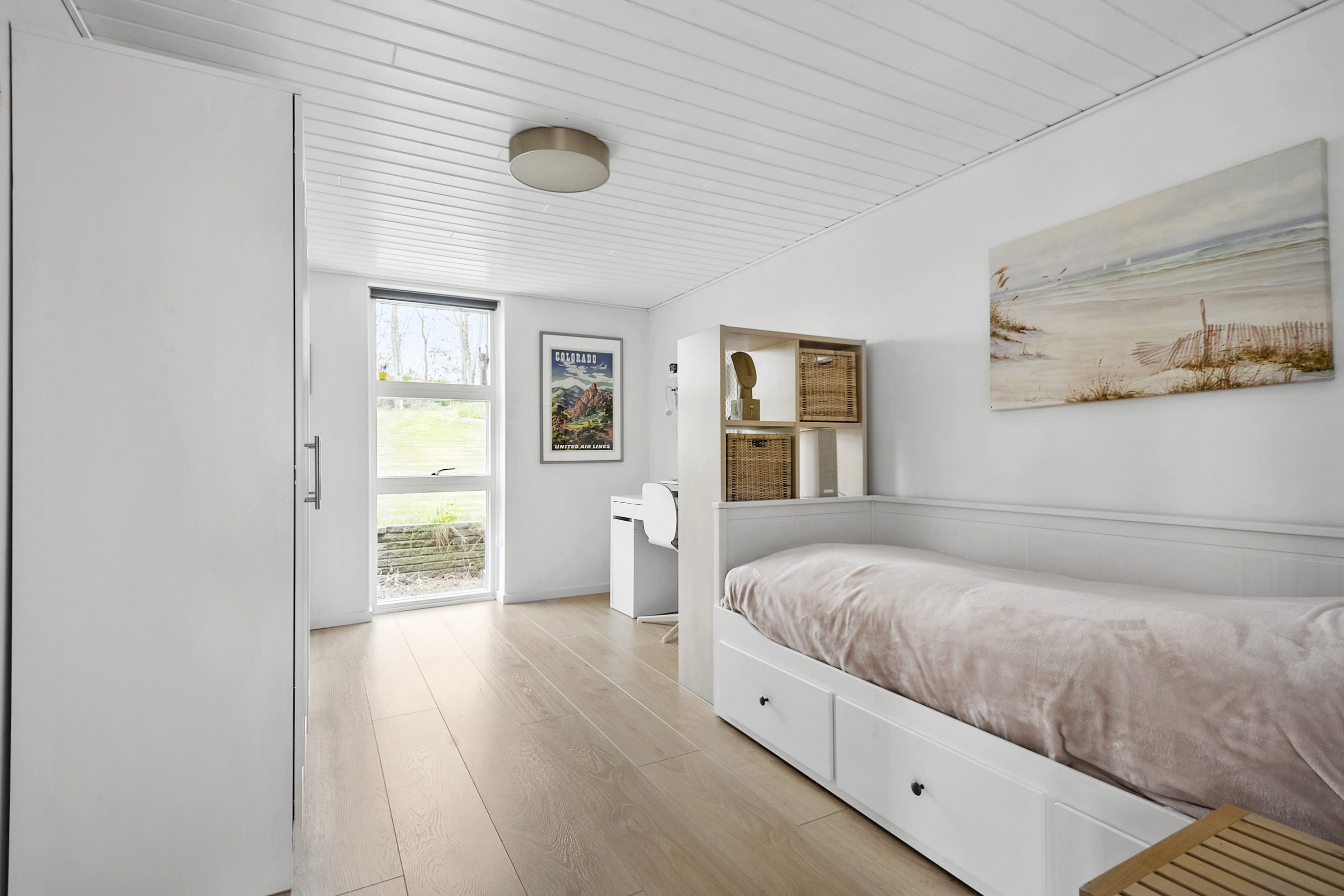 Fremhævet soveværelse billede i fuldskærmstilstand. Billede af Rønhøjs Ager 15, 8300 Odder