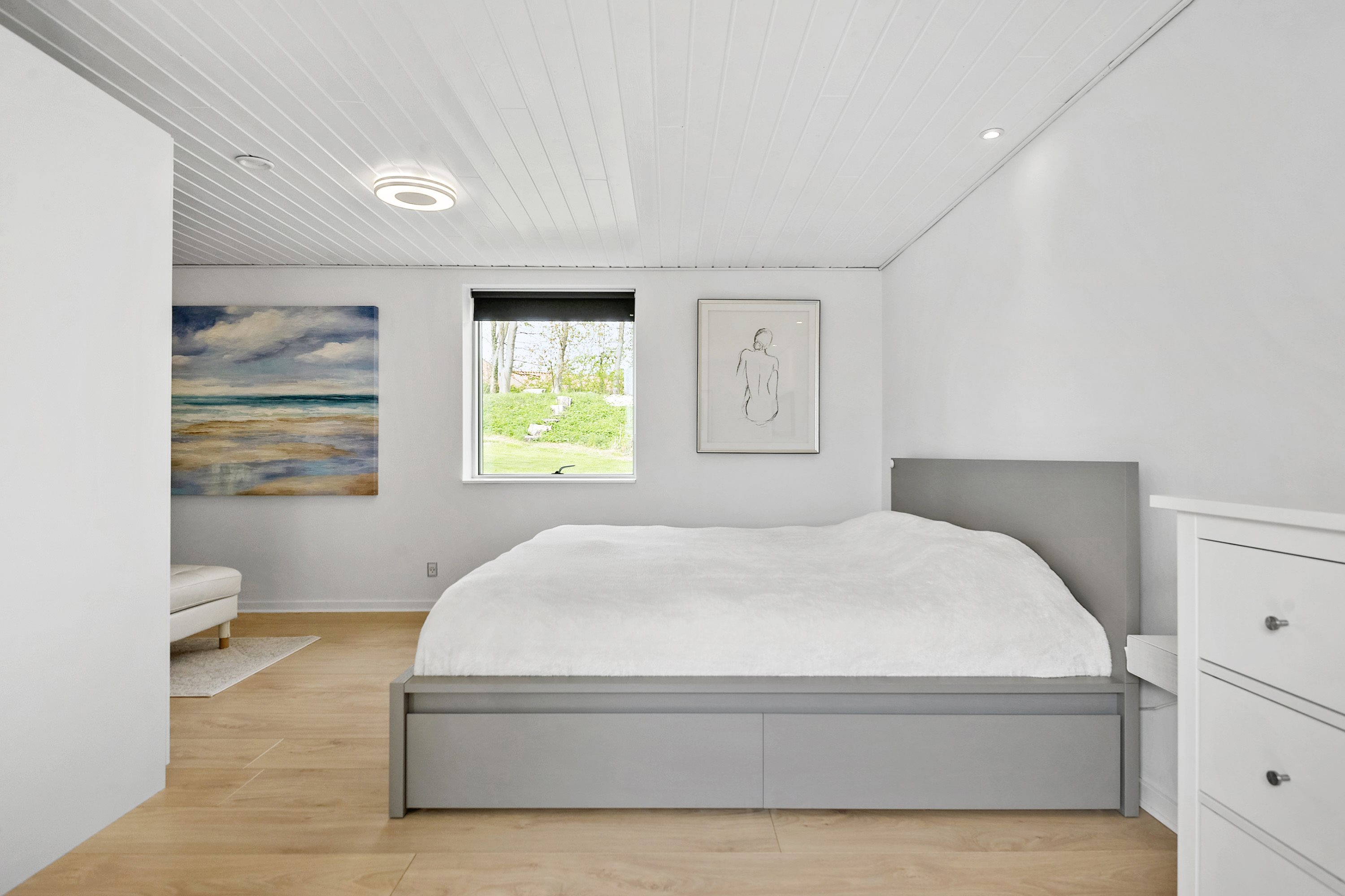 Fremhævet soveværelse billede i fuldskærmstilstand. Billede af Rønhøjs Ager 15, 8300 Odder