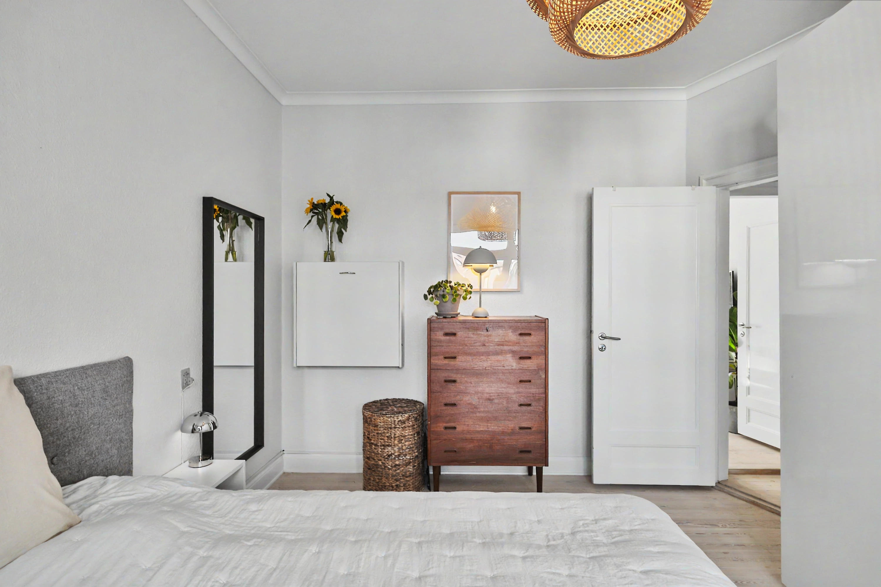 Fremhævet soveværelse billede i fuldskærmstilstand. Billede af Chr. Wærums Gade 26, 4. th., 8000 Aarhus C