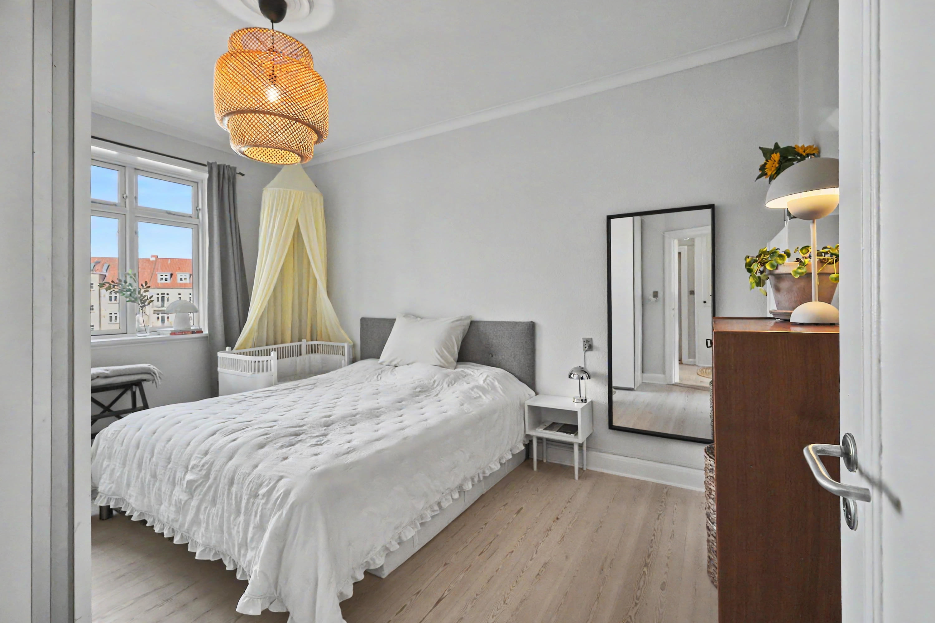 Fremhævet soveværelse billede i fuldskærmstilstand. Billede af Chr. Wærums Gade 26, 4. th., 8000 Aarhus C