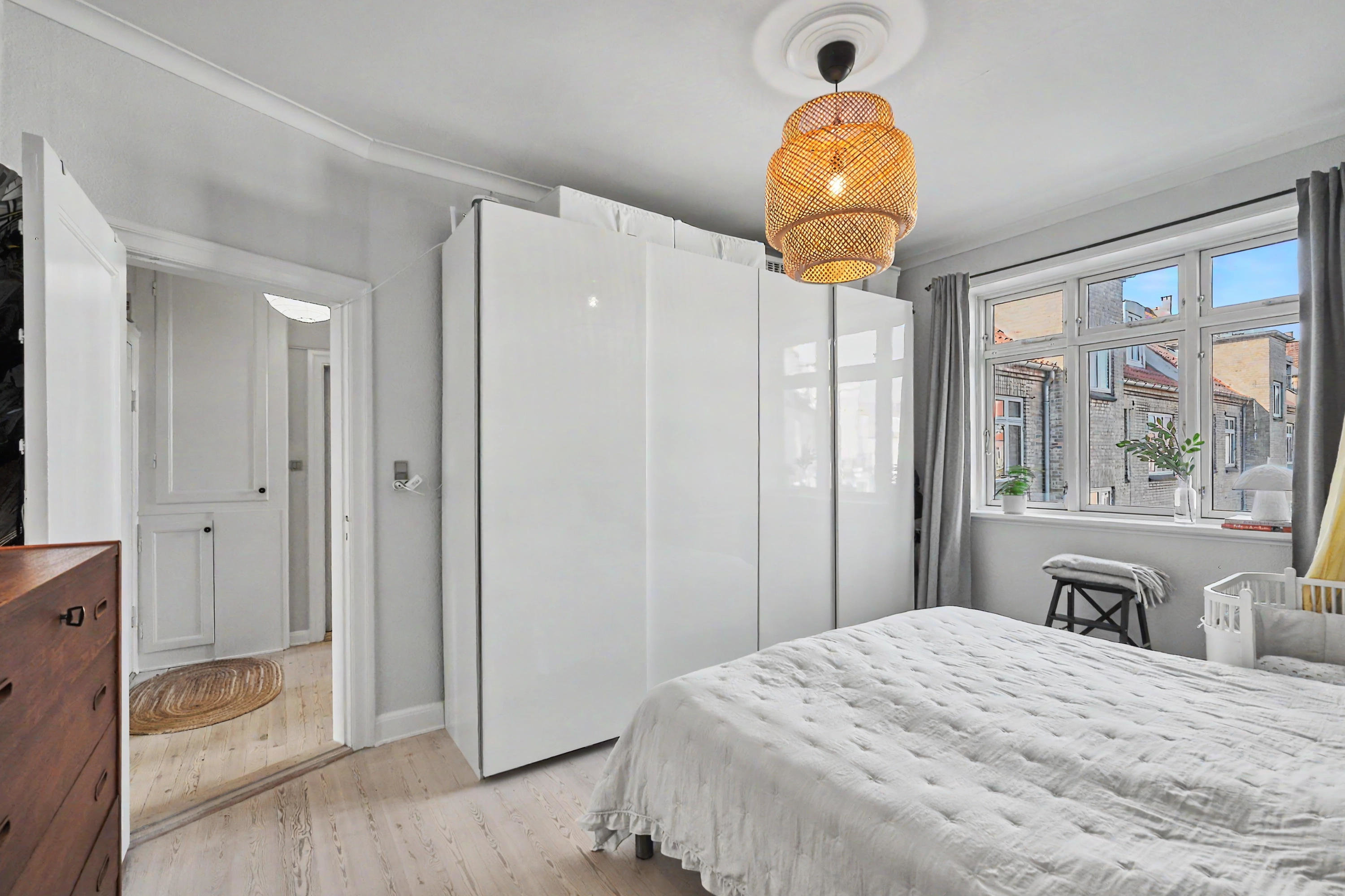 Fremhævet soveværelse billede i fuldskærmstilstand. Billede af Chr. Wærums Gade 26, 4. th., 8000 Aarhus C