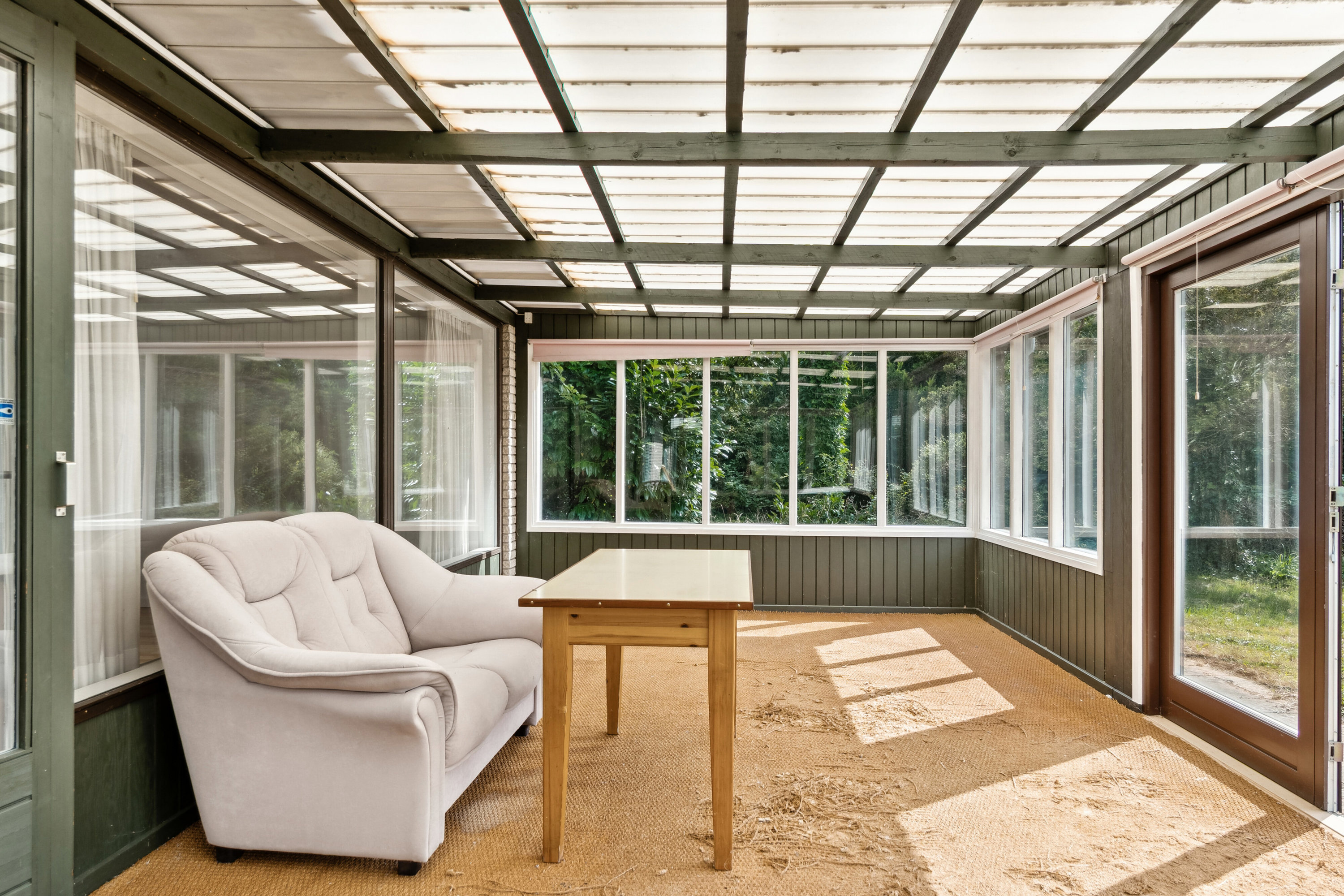 Fremhævet overdækket terrasse billede i fuldskærmstilstand. Billede af Blichersvej 6, 4500 Nykøbing Sj