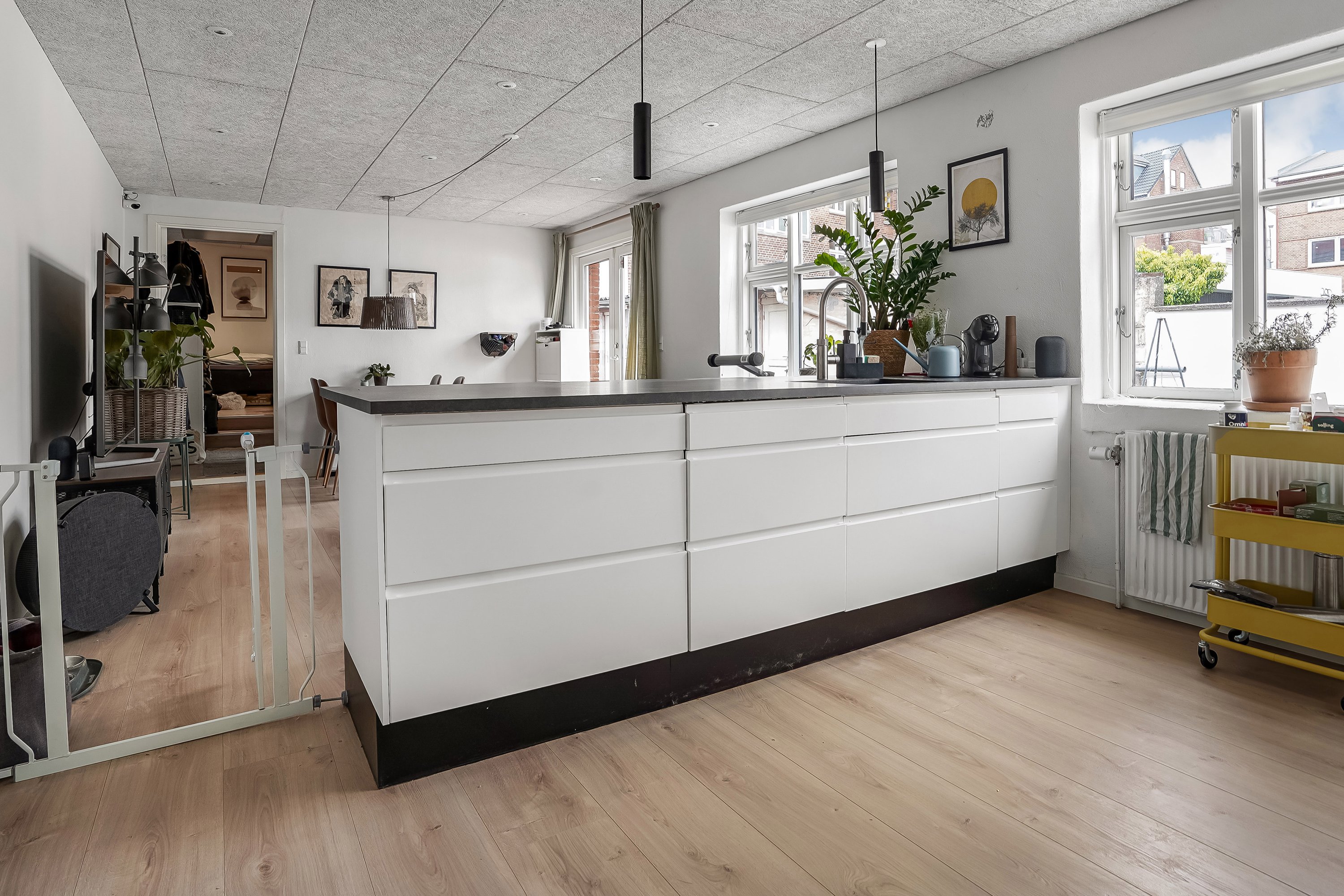 Fremhævet køkken billede i fuldskærmstilstand. Billede af Skibhusvej 102B, 5000 Odense C