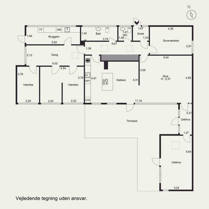 Plantegninger billede af Callunavej 17, 3450 Allerød