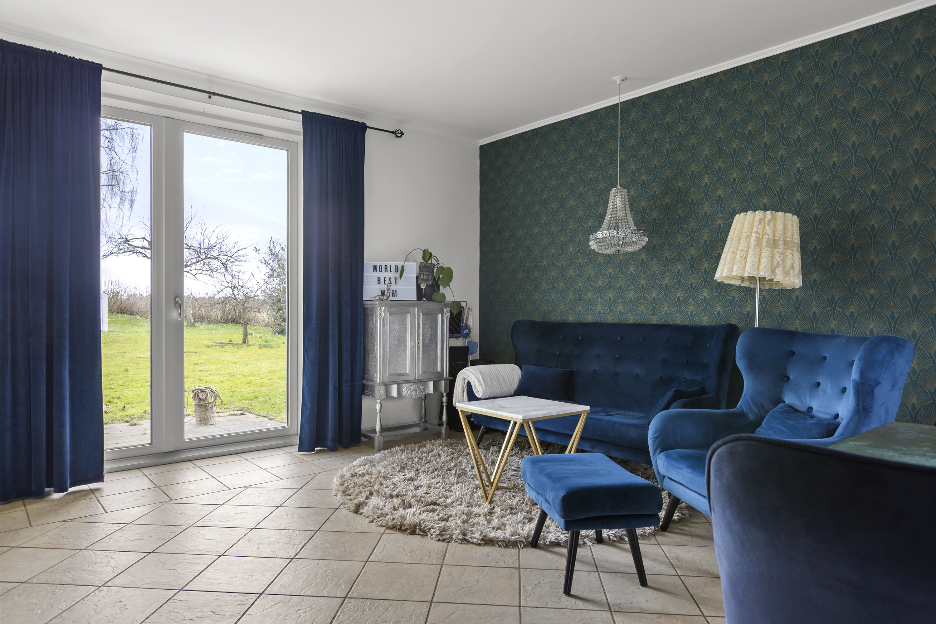 Fremhævet stue billede i fuldskærmstilstand. Billede af Dianalundvej 29, 4293 Dianalund