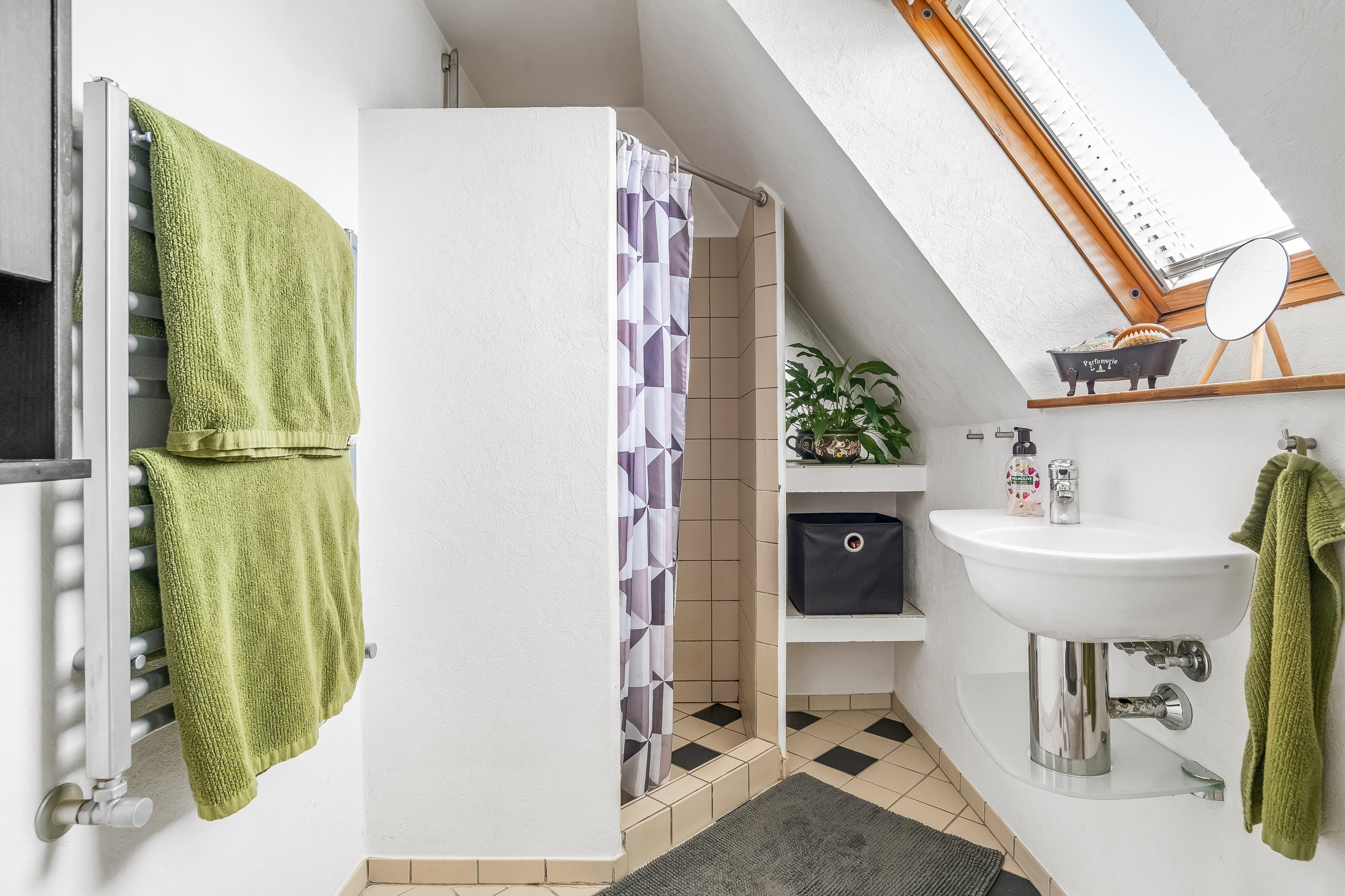 Fremhævet badeværelse billede i fuldskærmstilstand. Billede af Holbergsvej 30, 7500 Holstebro