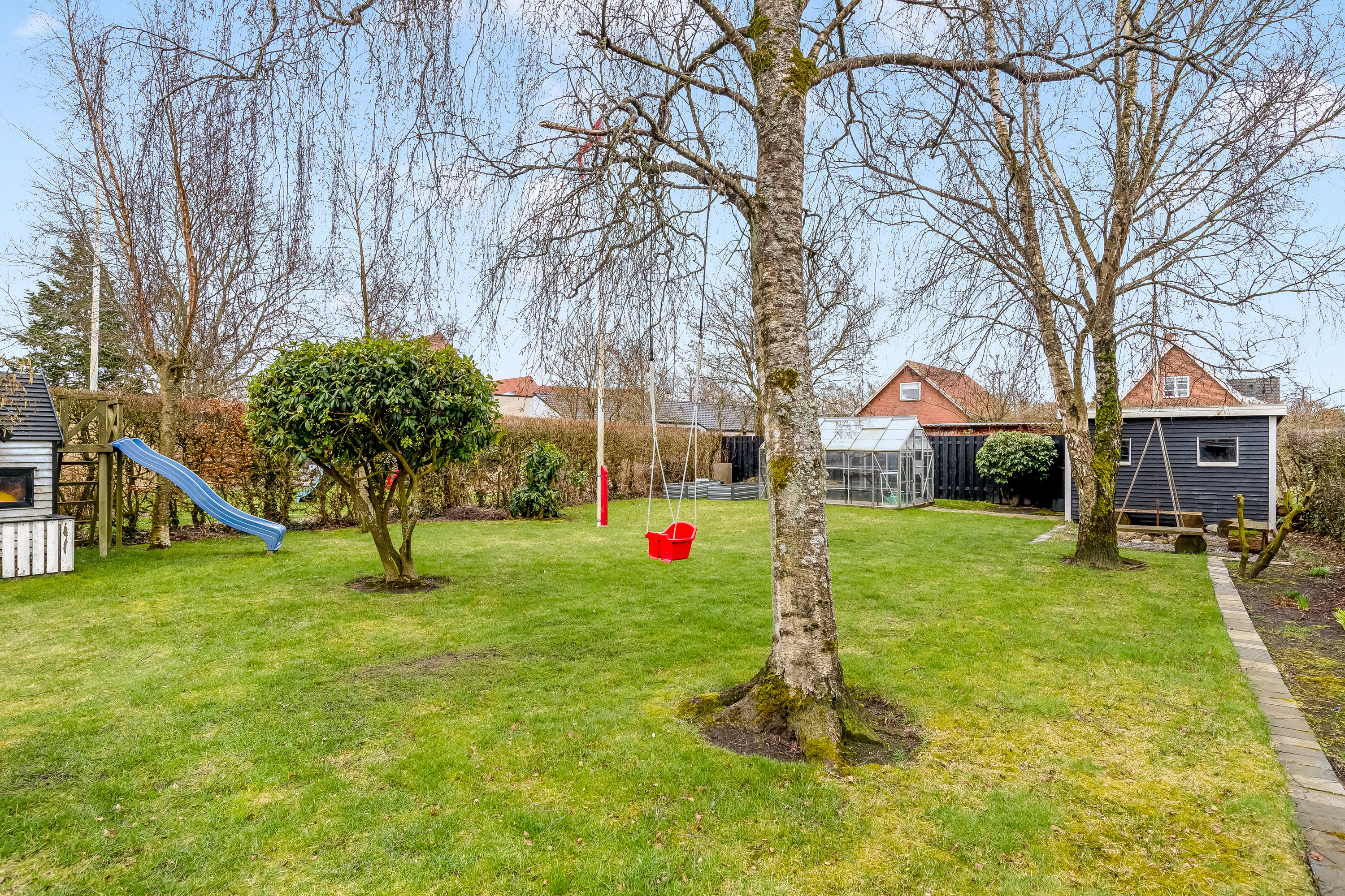 Fremhævet have billede i fuldskærmstilstand. Billede af Holbergsvej 30, 7500 Holstebro