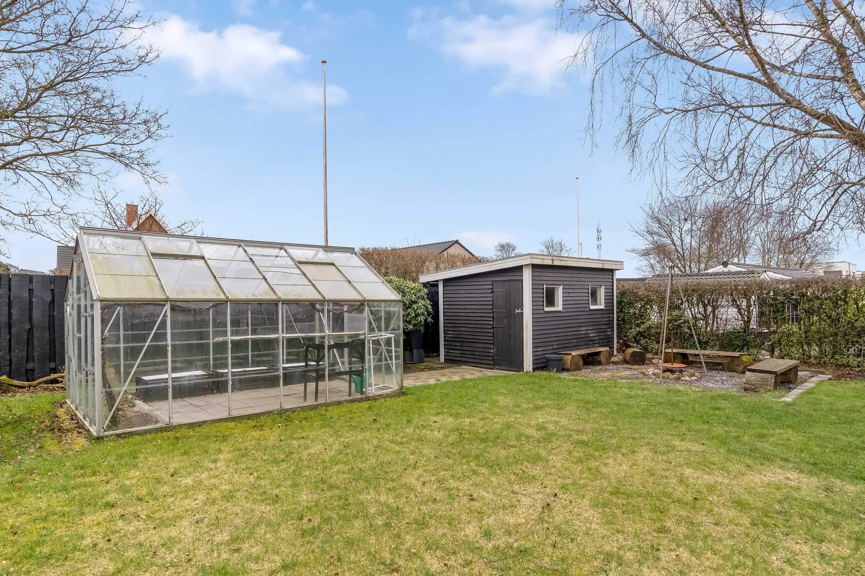 Fremhævet have billede i fuldskærmstilstand. Billede af Holbergsvej 30, 7500 Holstebro