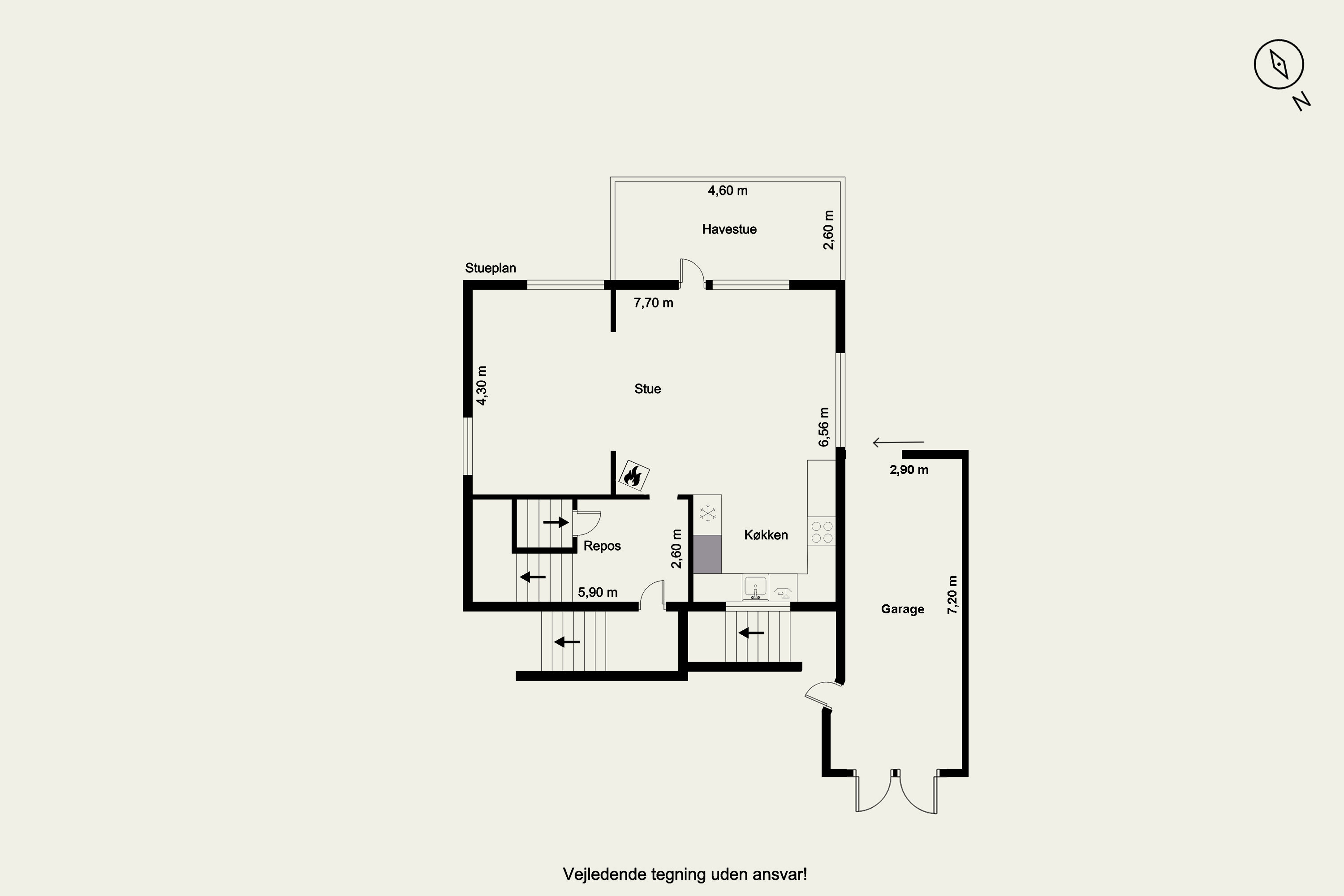 Plantegninger billede af Holbergsvej 30, 7500 Holstebro