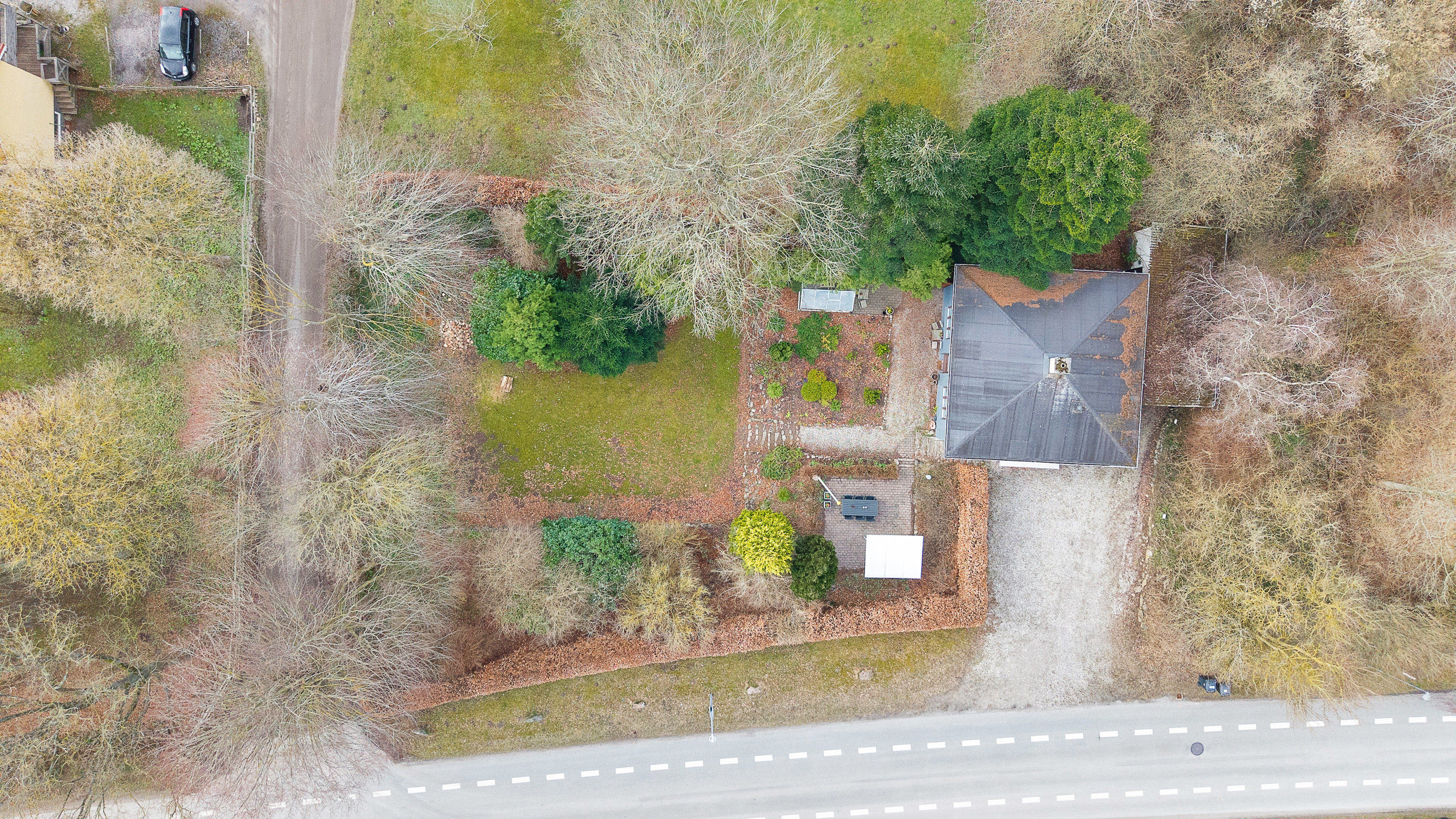 Fremhævet luftfoto billede i fuldskærmstilstand. Billede af Søhusvej 220, Allesø, 5270 Odense N