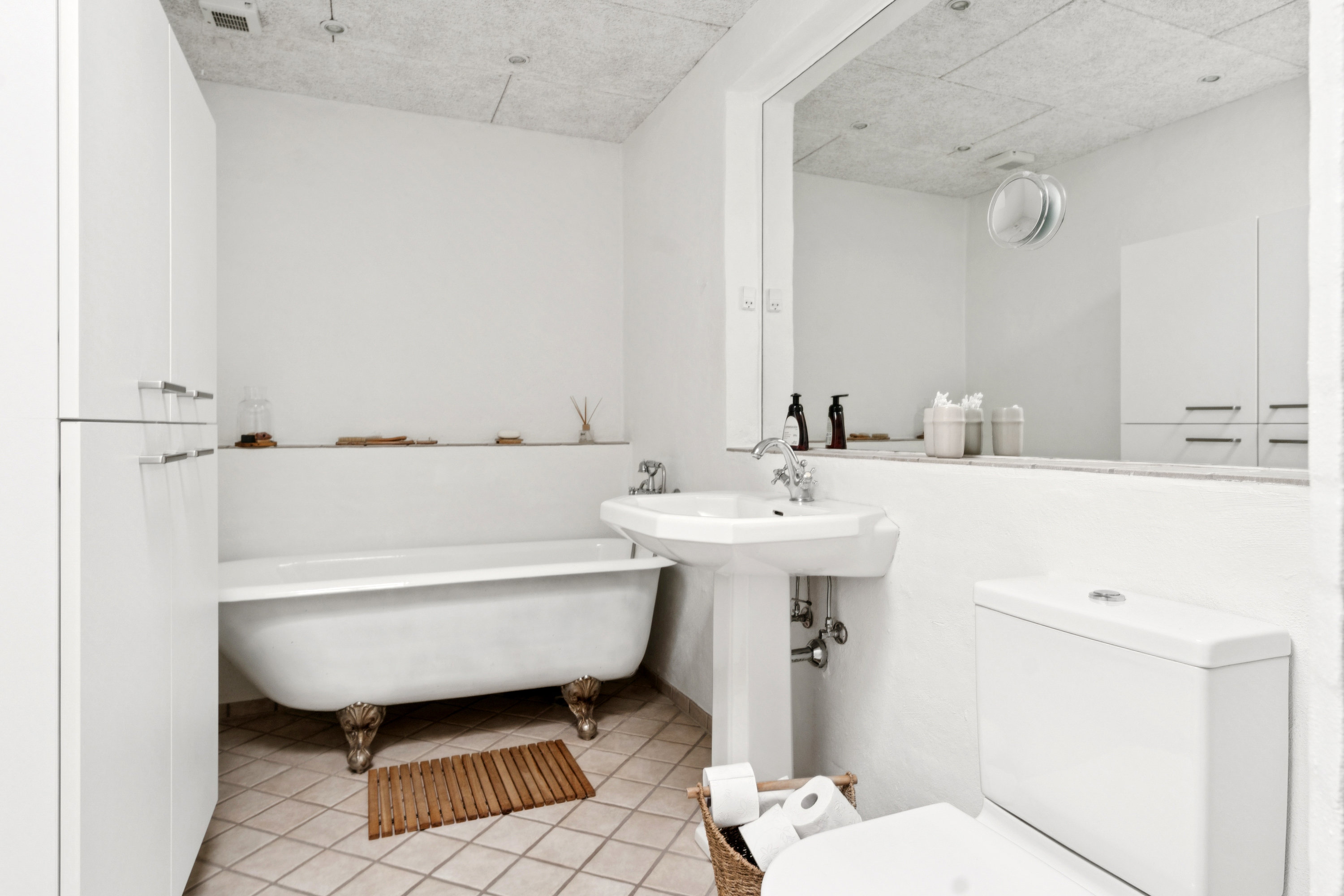 Fremhævet badeværelse billede i fuldskærmstilstand. Billede af Brorsonsvej 39, 8850 Bjerringbro